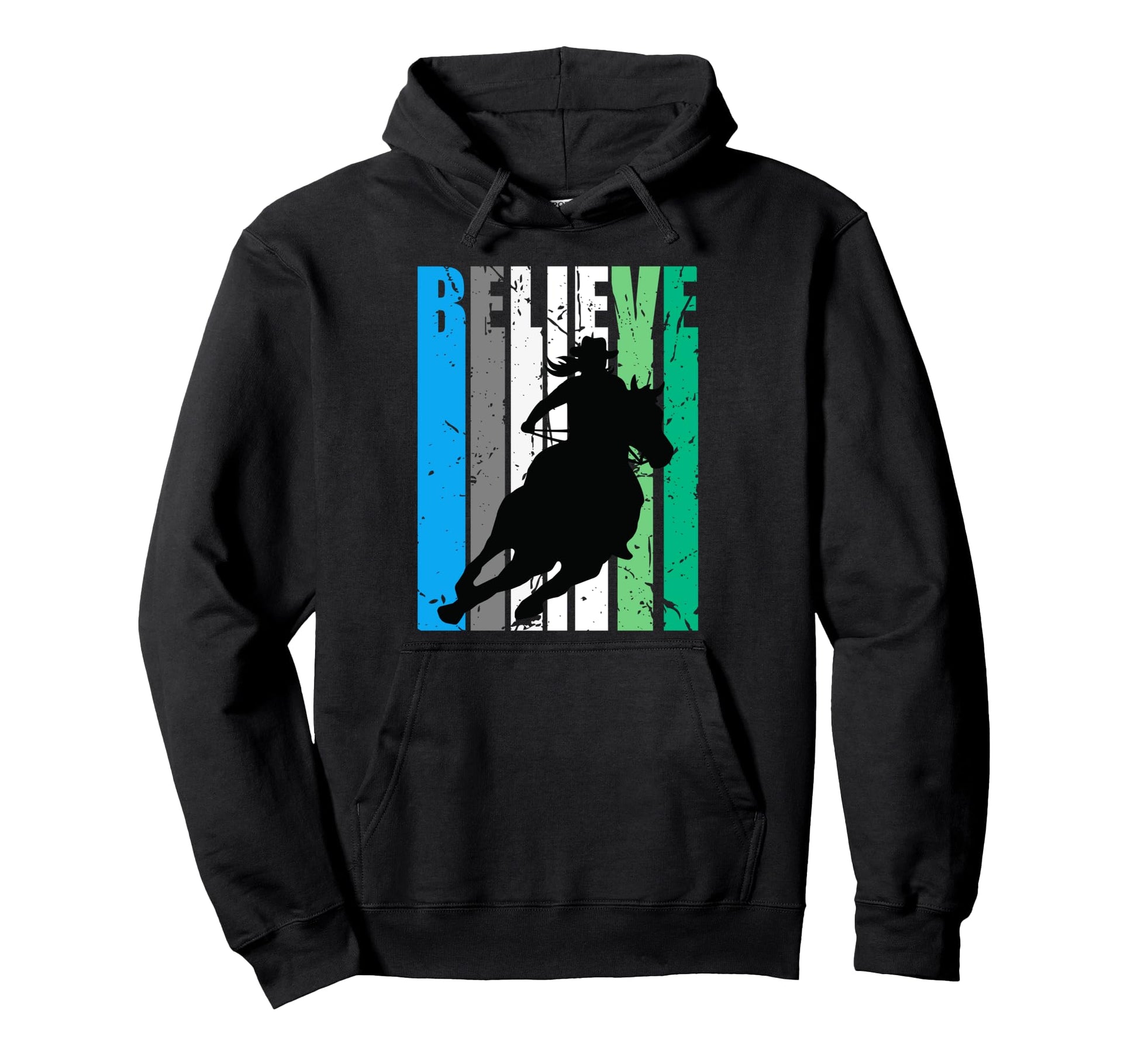 Believe Cowgirls Birthday Southern Hoodie - Novelty Apparel for Adults - T-Shirt, Sweatshirt, Hoodie