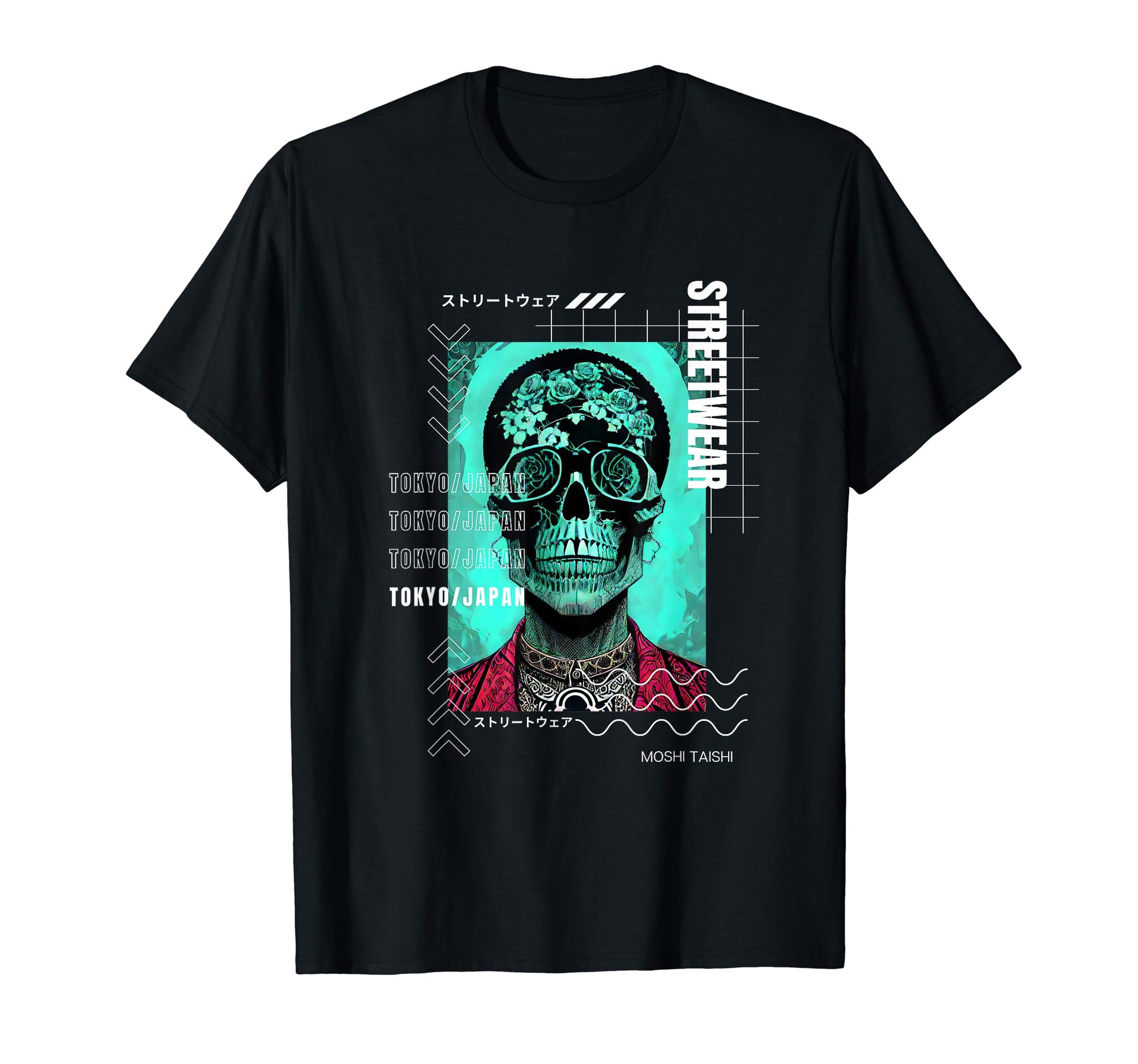 Japanese Streetwear Vaporwave Otaku T-Shirt - Novelty Apparel for Adults - T-Shirt, Sweatshirt, Hoodie