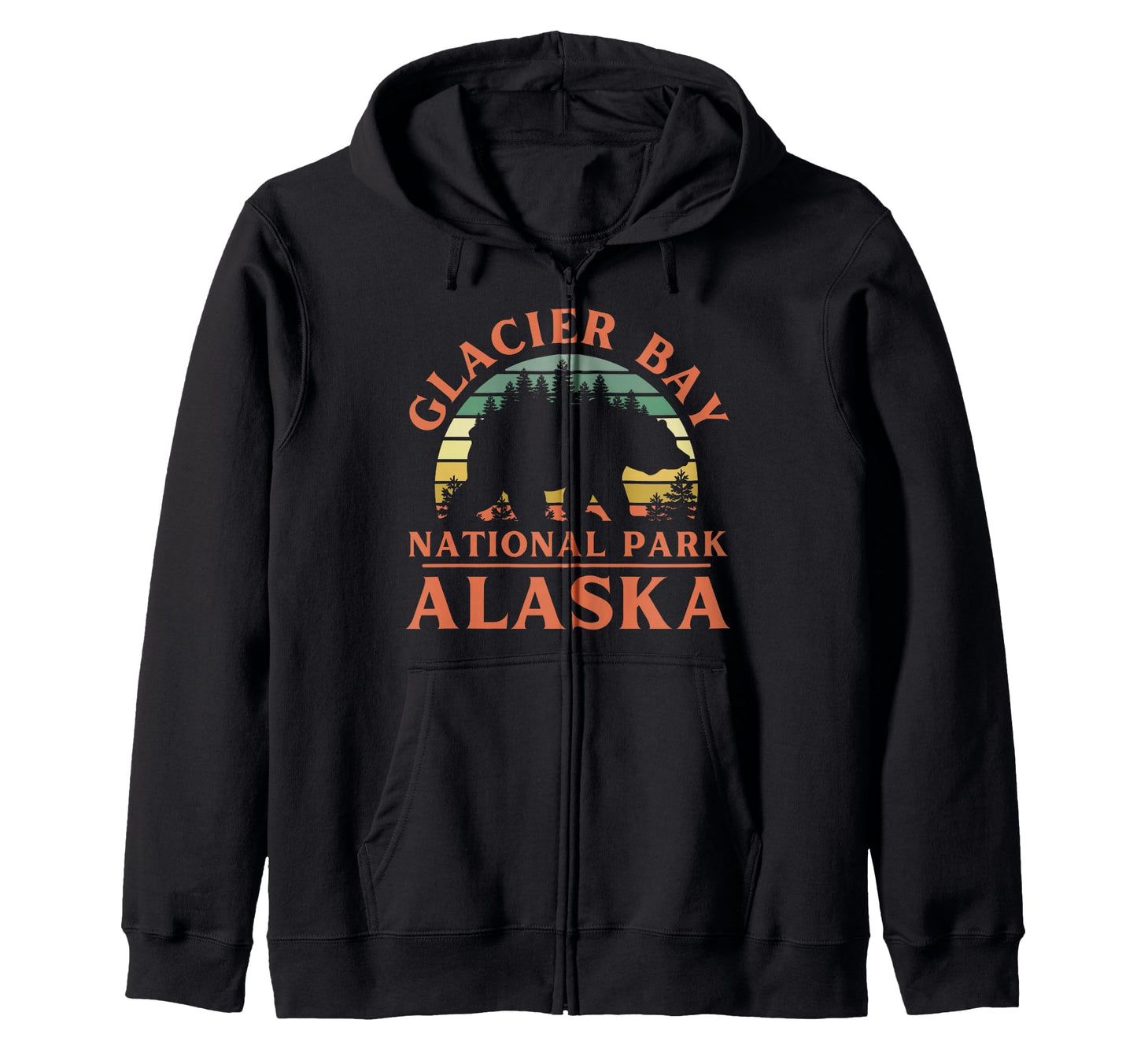 Glacier Bay National Park Alaska Usa Sweatshirt - Graphic Print Unisex - T-Shirt, Sweatshirt, Hoodie