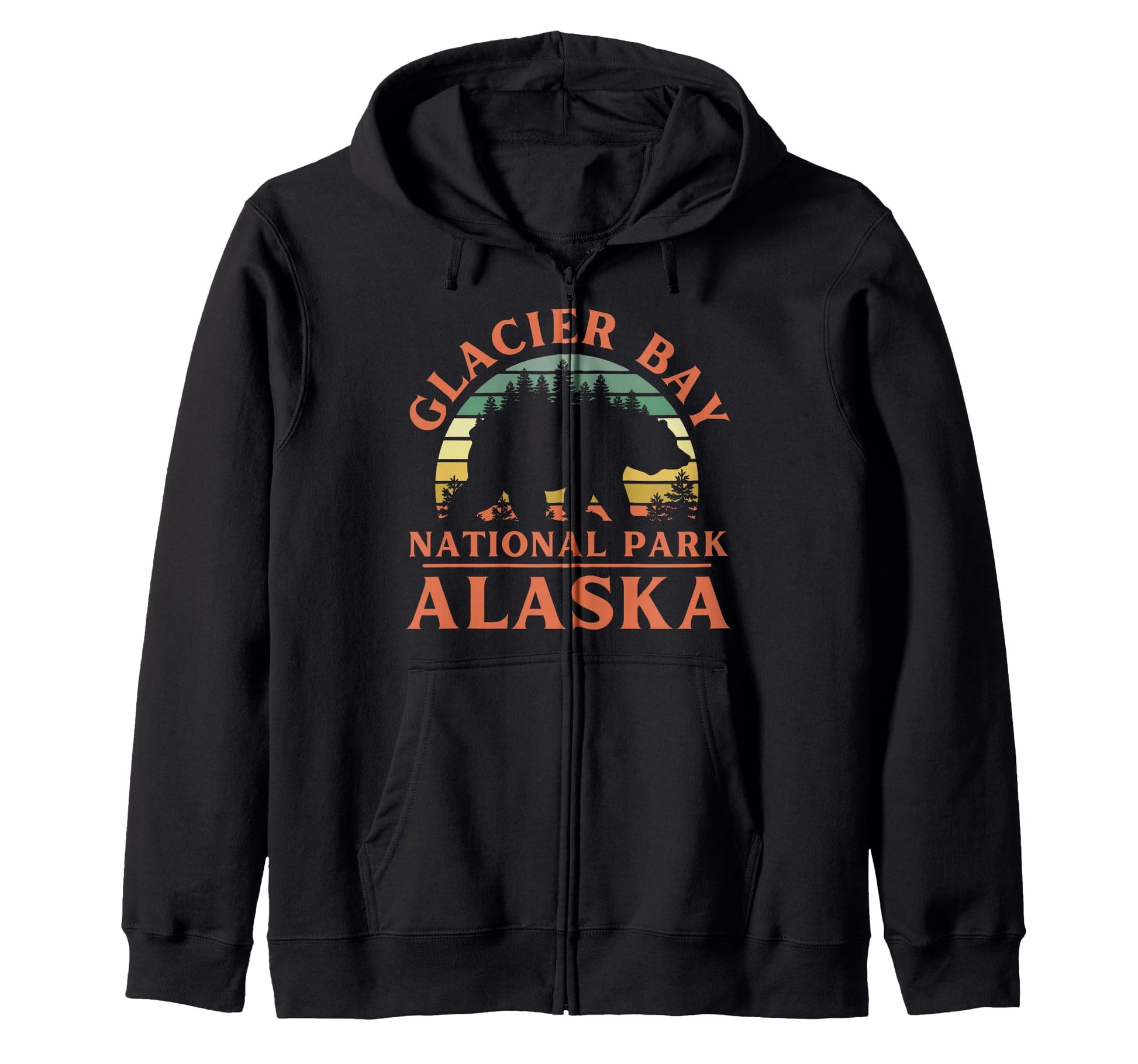 Glacier Bay National Park Alaska Usa Sweatshirt - Graphic Print Unisex - T-Shirt, Sweatshirt, Hoodie
