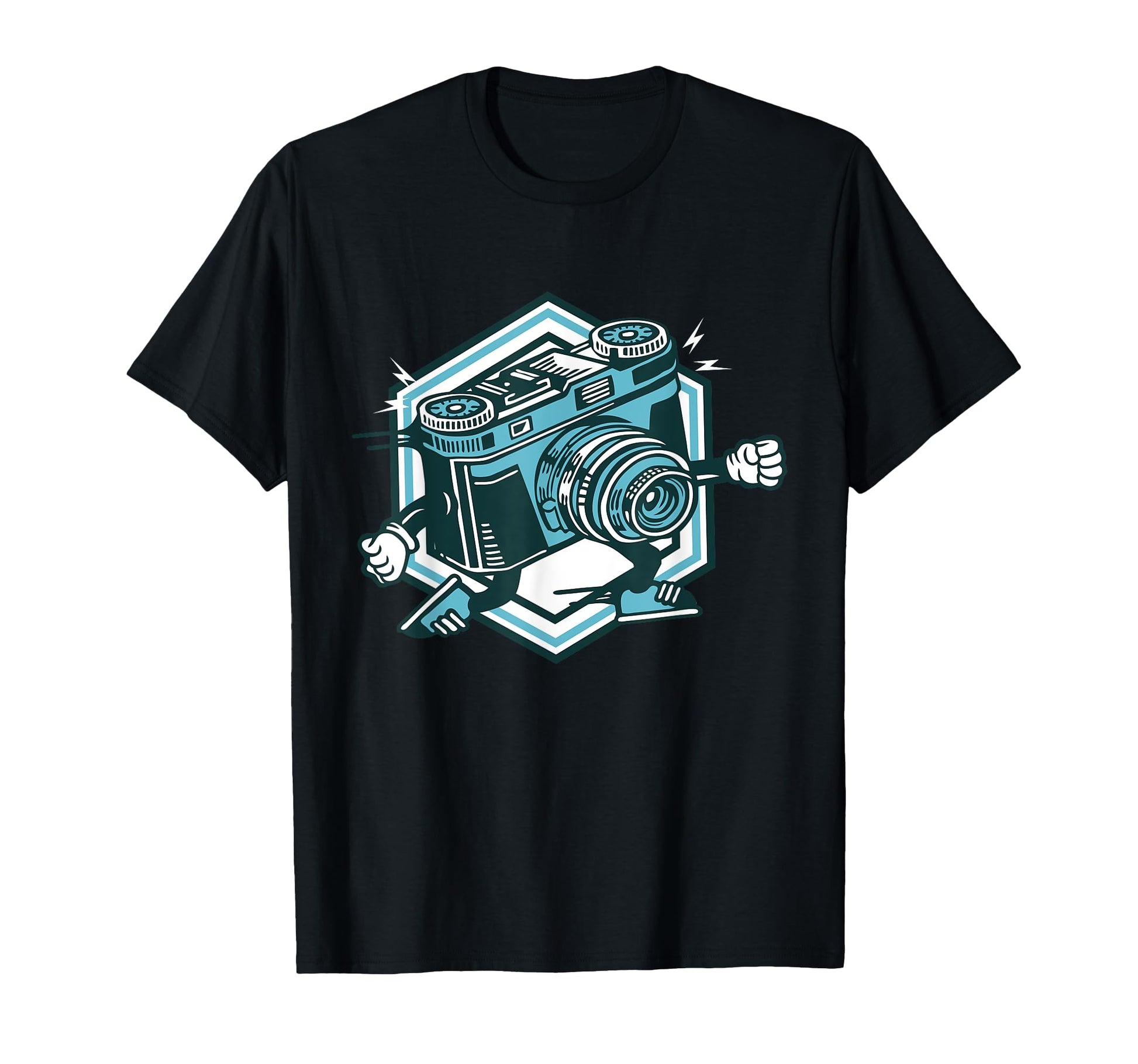 Camera Photographer Photographer Camera T-Shirt - Graphic Print Unisex - T-Shirt, Sweatshirt, Hoodie
