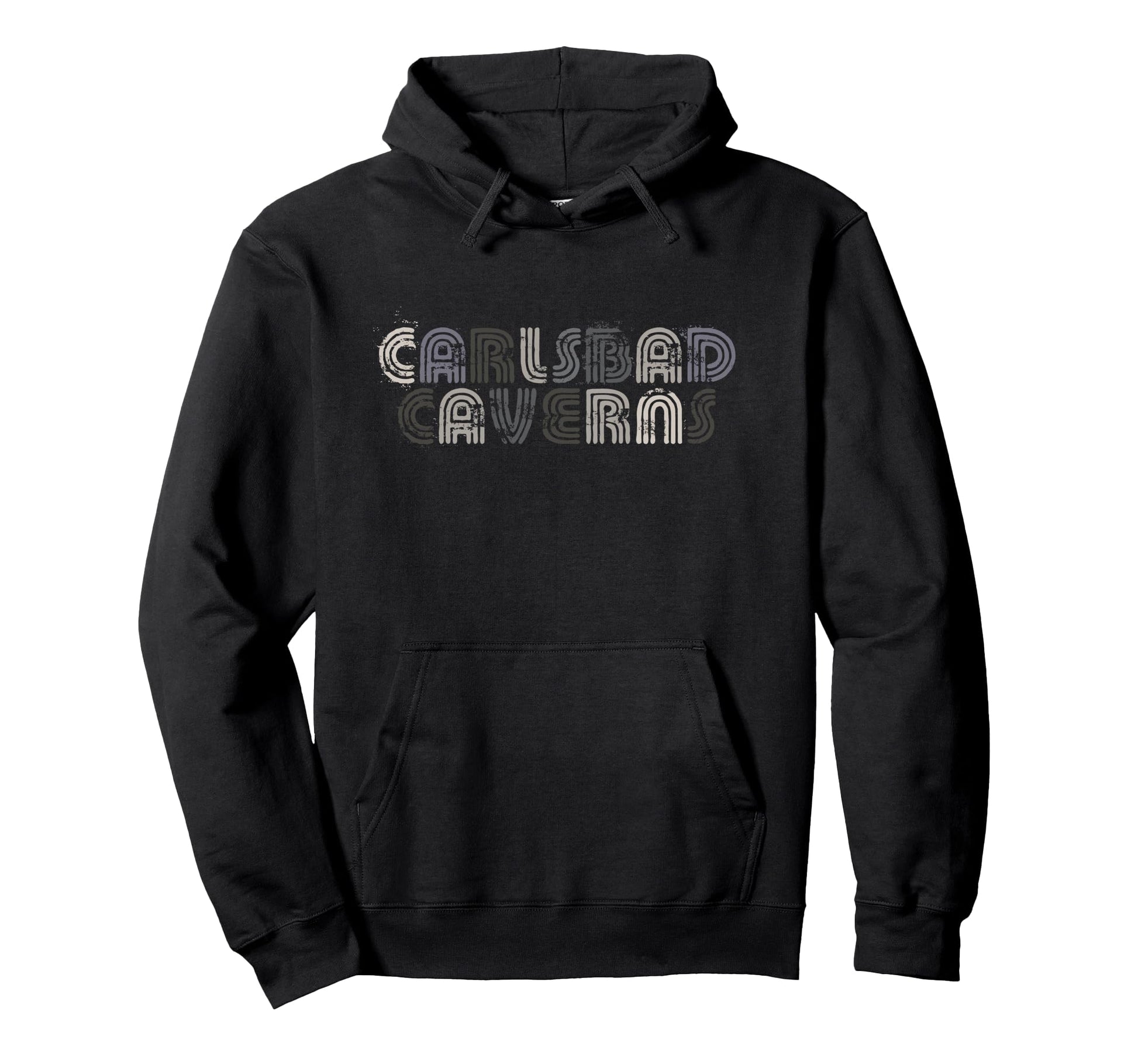 Carlsbad Caverns National Park 70S 80S Type Hoodie - Unique Graphic Unisex - T-Shirt, Sweatshirt, Hoodie