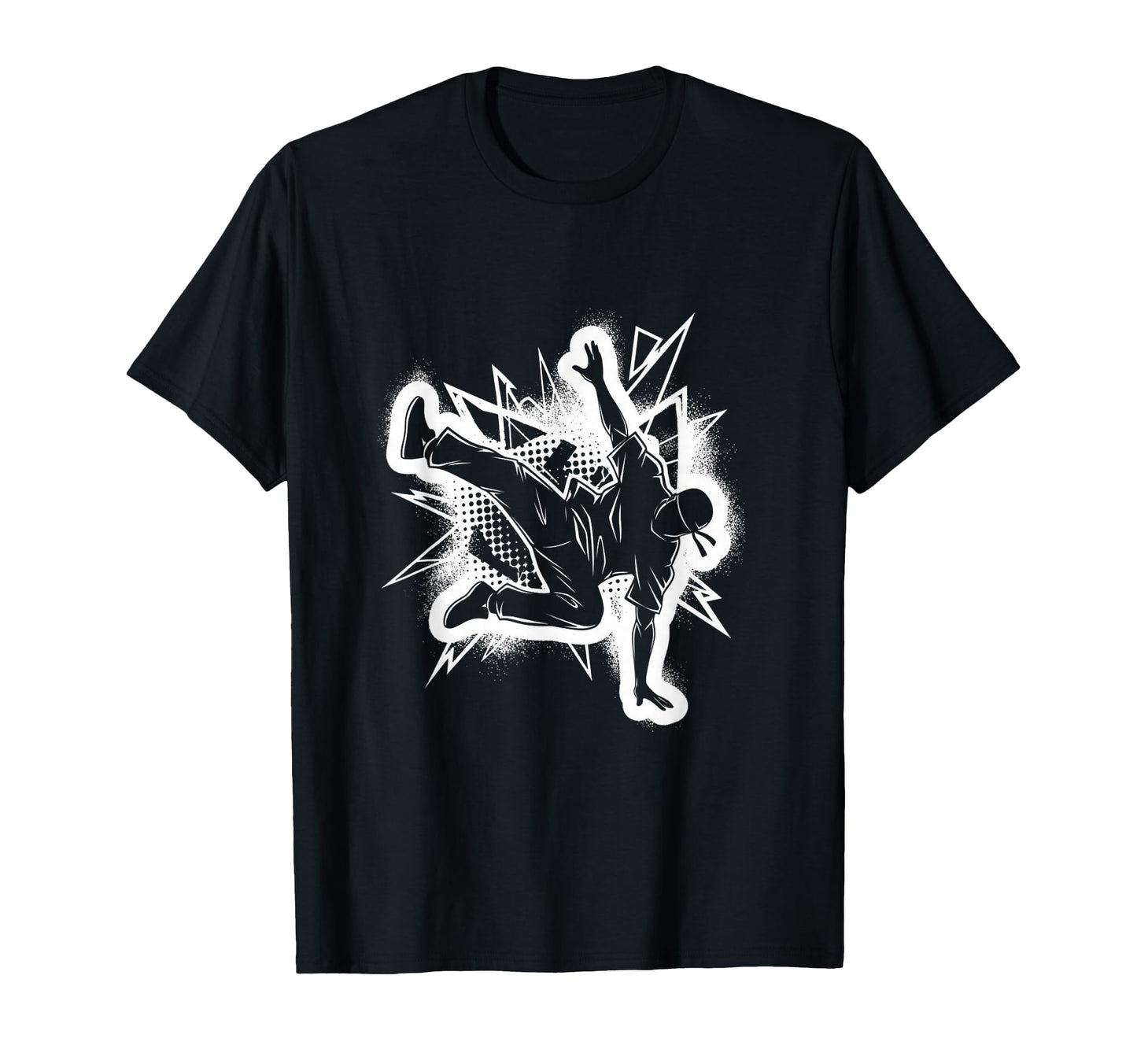 Break Dancer Hip Hop Old School Modern T-Shirt - Novelty Apparel Unisex - T-Shirt, Sweatshirt, Hoodie