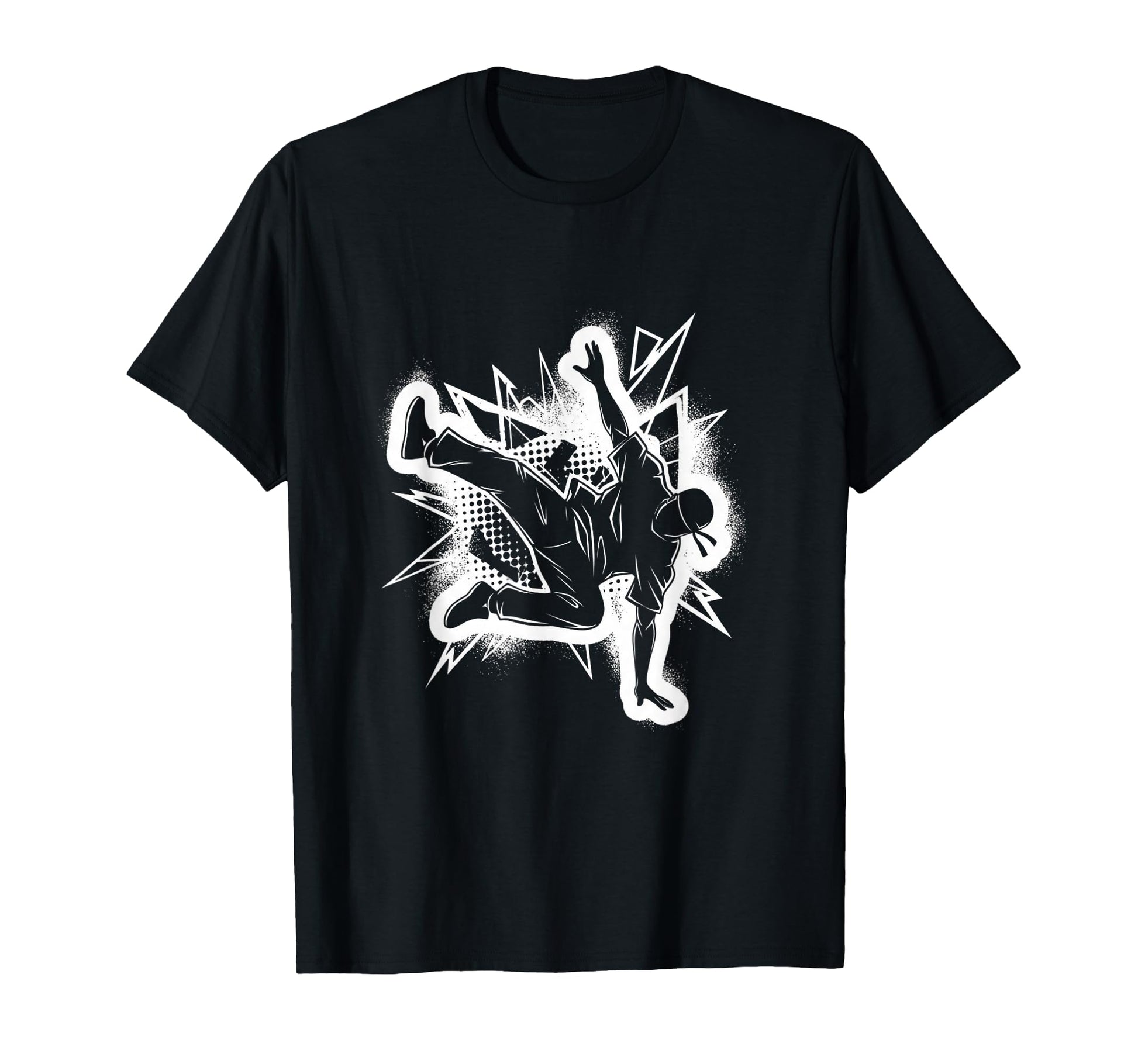 Break Dancer Hip Hop Old School Modern T-Shirt - Novelty Apparel Unisex - T-Shirt, Sweatshirt, Hoodie