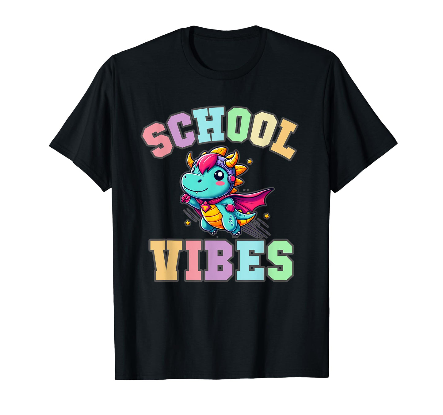 School Vibes Dino Hello Welcome Back T-Shirt - Streetwear Style for Adults - T-Shirt, Sweatshirt, Hoodie