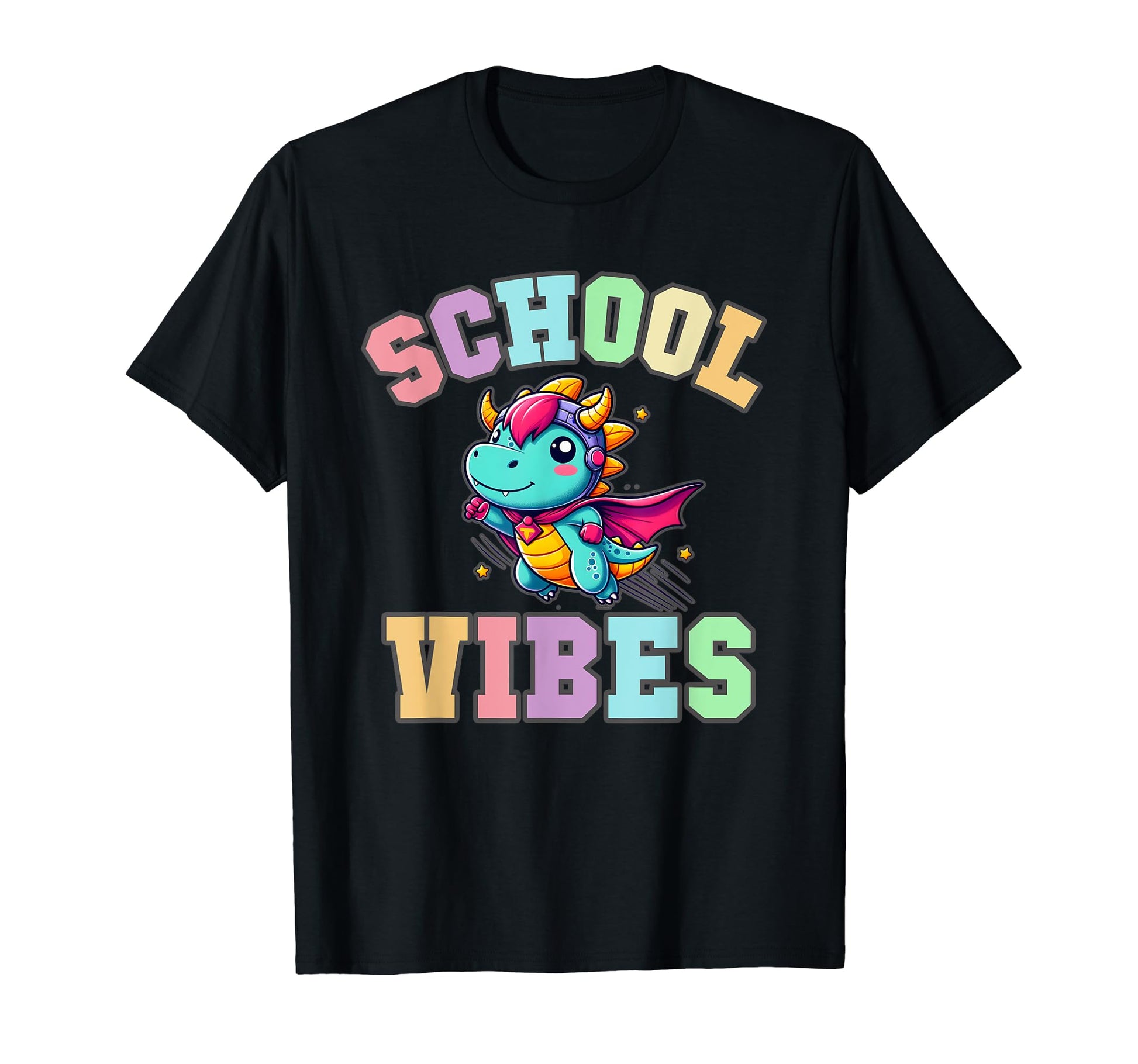 School Vibes Dino Hello Welcome Back T-Shirt - Streetwear Style for Adults - T-Shirt, Sweatshirt, Hoodie
