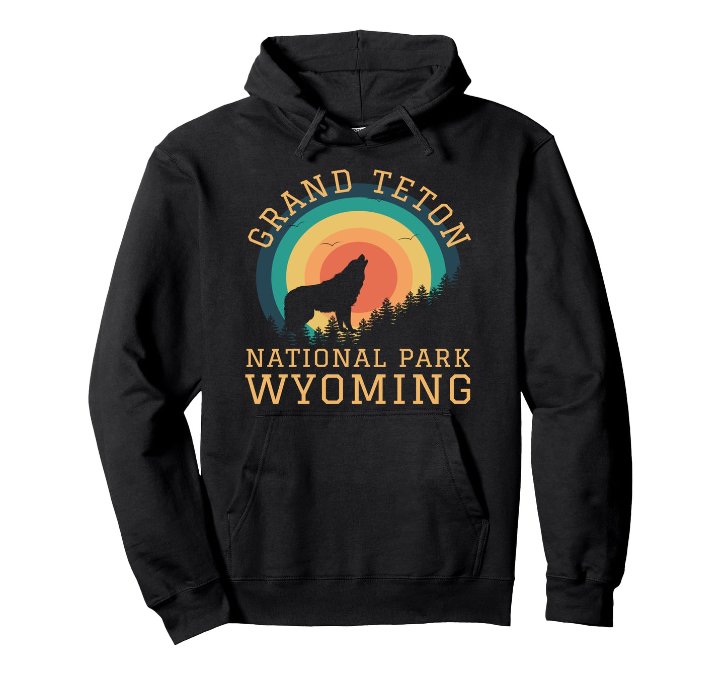 Grand Teton National Park Wyoming Usa T-Shirt - Minimalist Print Men Women - T-Shirt, Sweatshirt, Hoodie