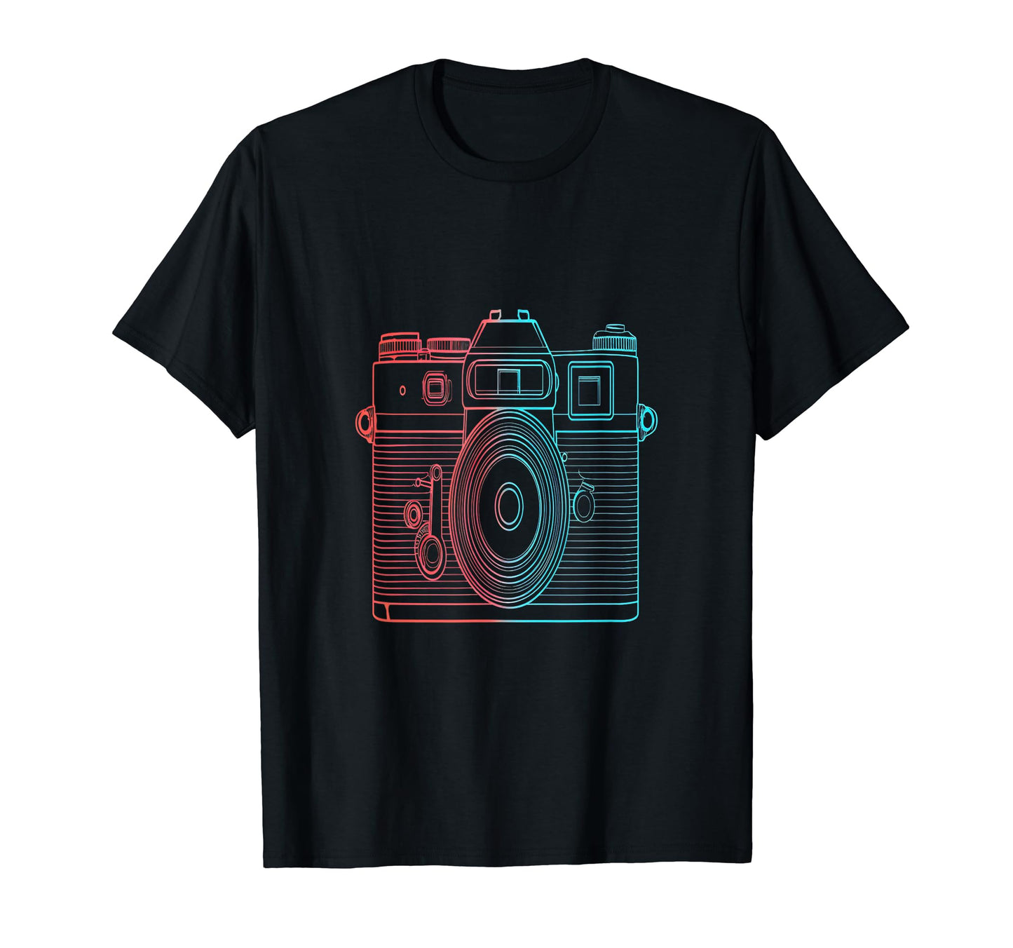 Photography Camera Photographer T-Shirt - Custom Art Print Unisex - T-Shirt, Sweatshirt, Hoodie