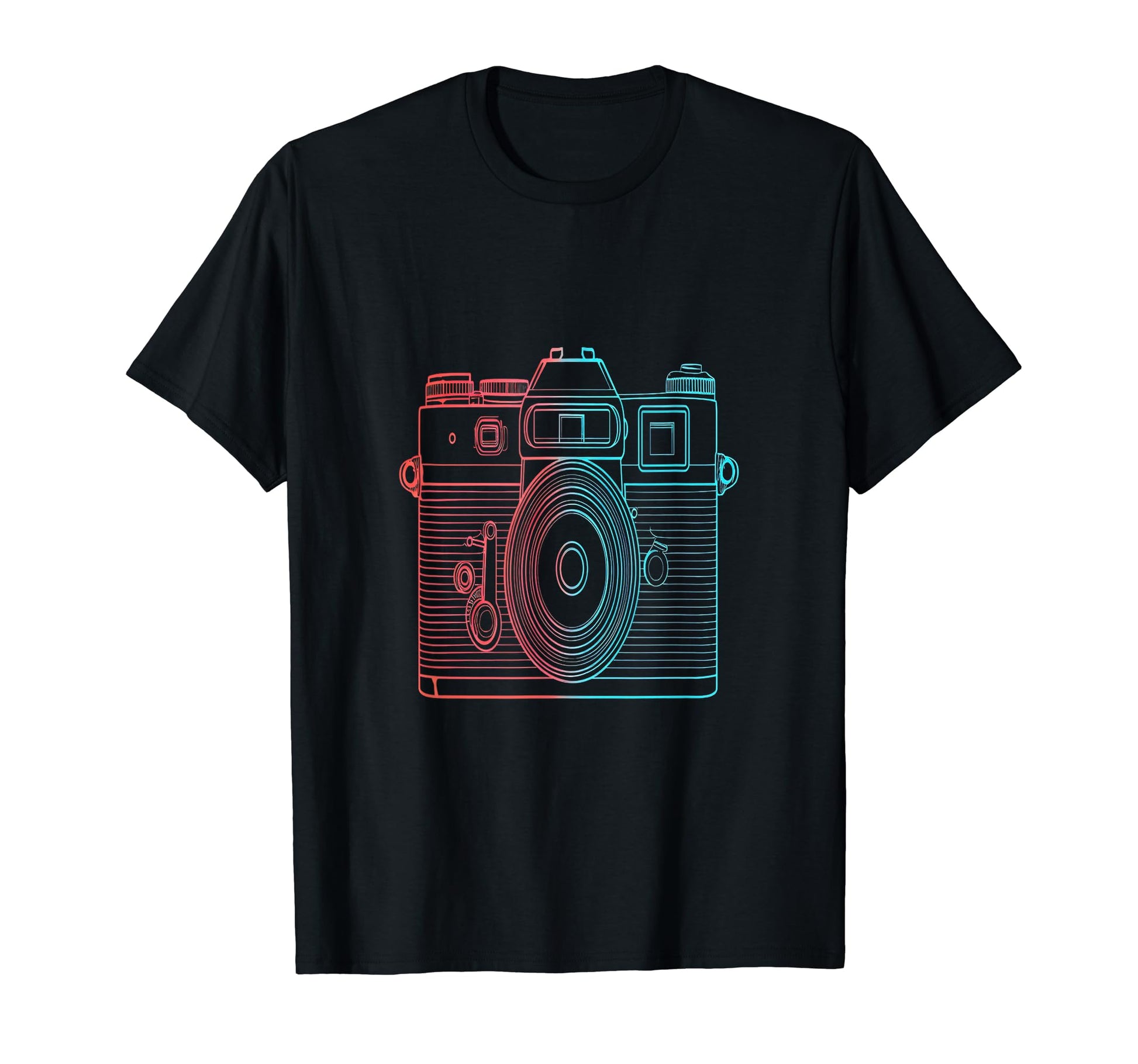 Photography Camera Photographer T-Shirt - Custom Art Print Unisex - T-Shirt, Sweatshirt, Hoodie