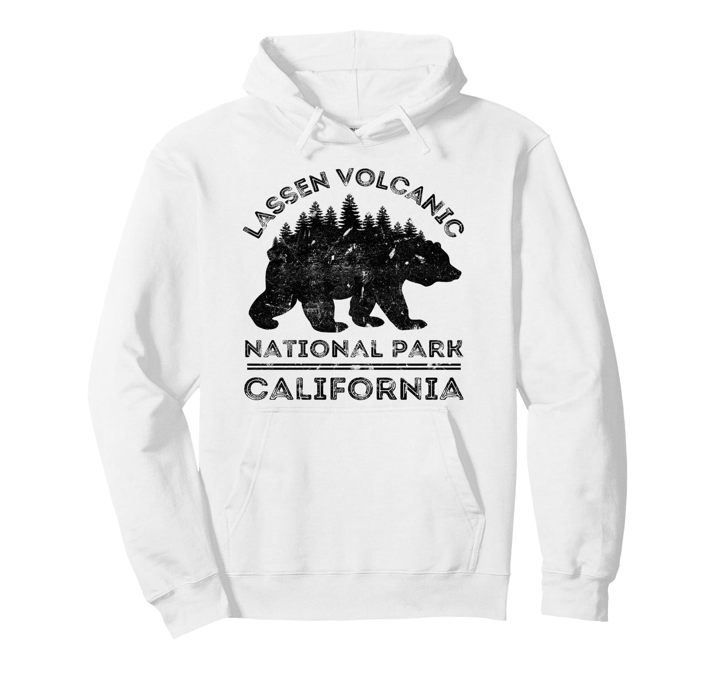 Lassen Volcanic National Park Hoodie - Streetwear Style for Adults - T-Shirt, Sweatshirt, Hoodie