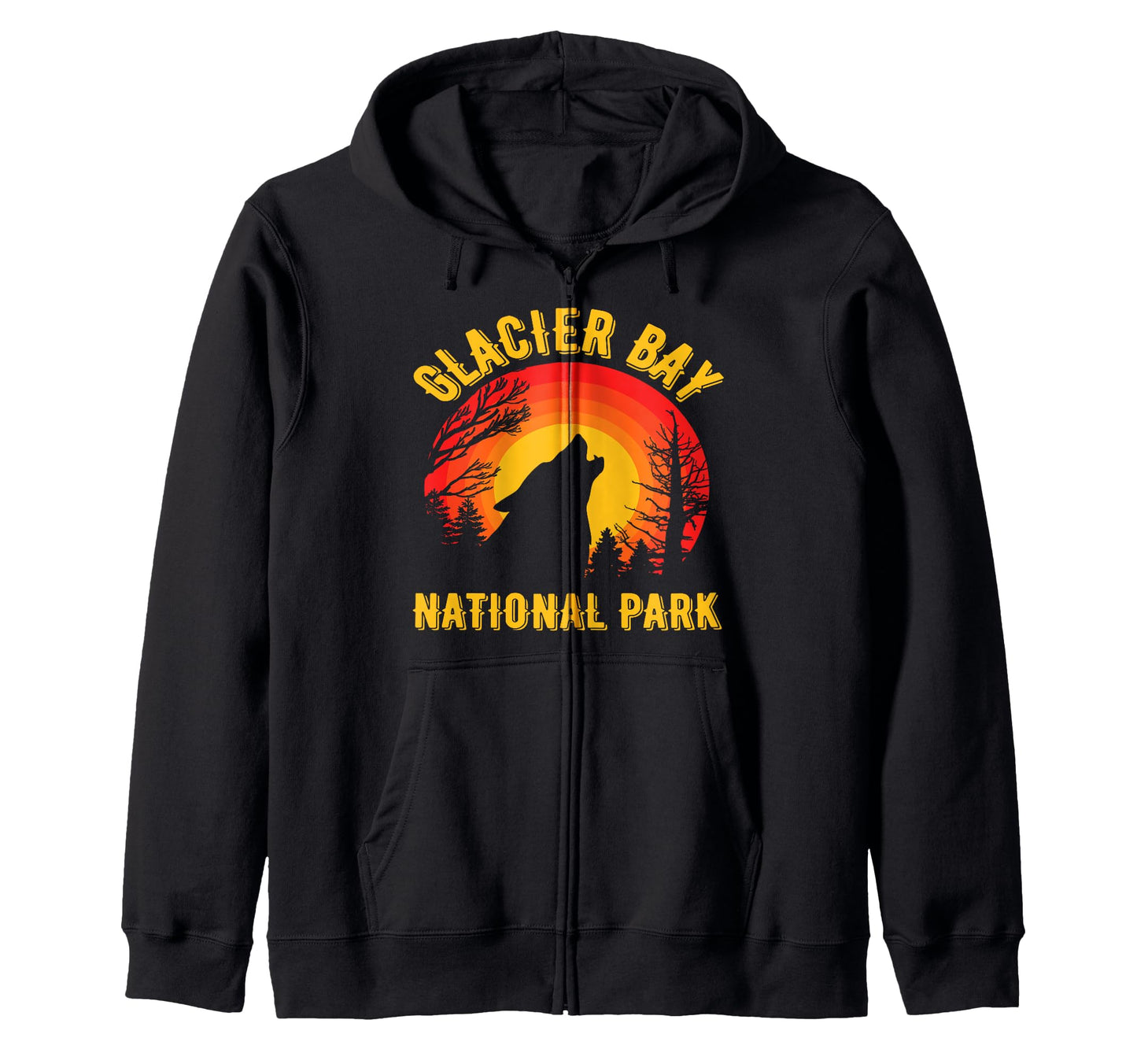 Glacier Bay National Park Alaska Usa Sweatshirt - Graphic Print Unisex - T-Shirt, Sweatshirt, Hoodie