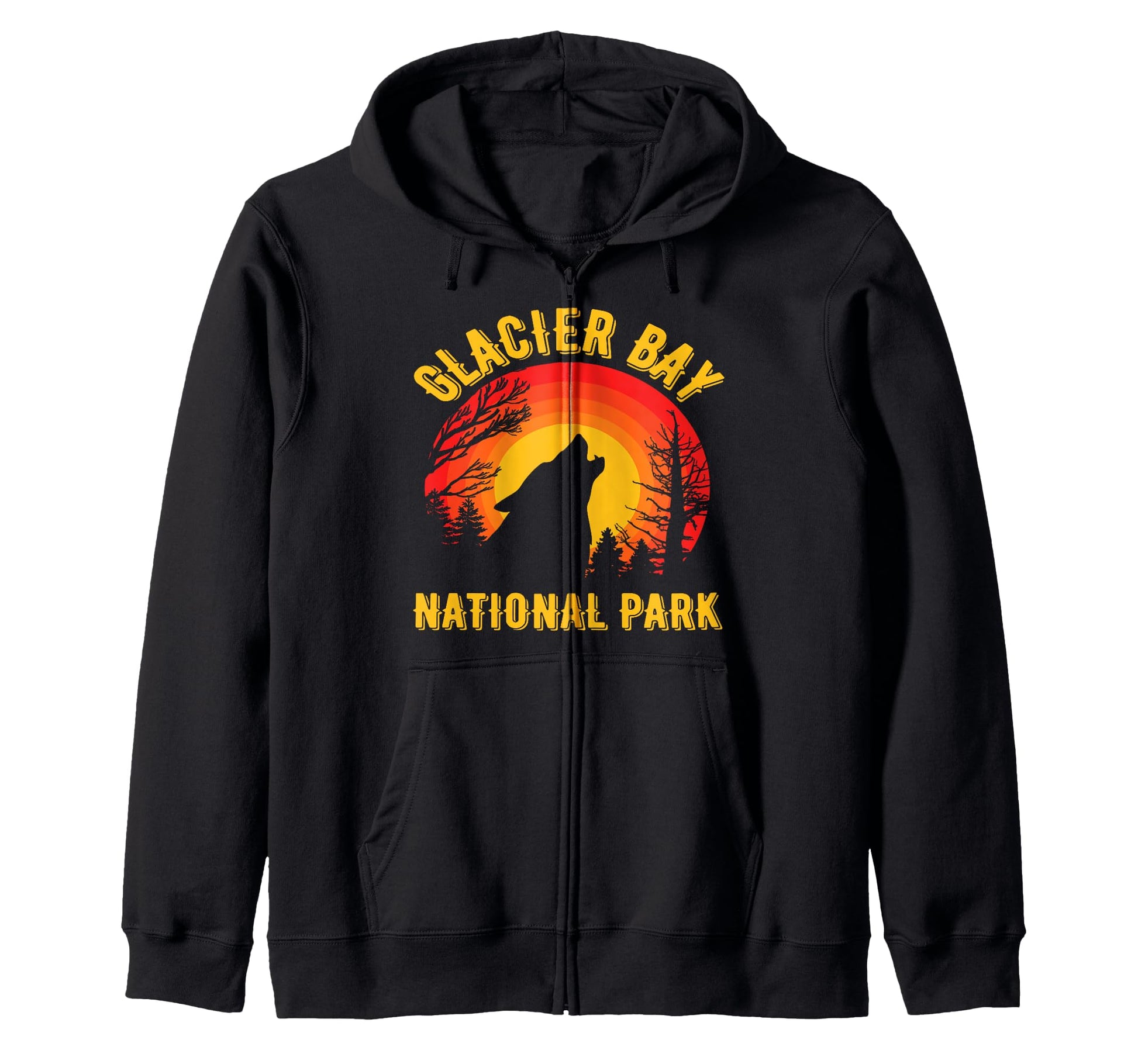 Glacier Bay National Park Alaska Usa Sweatshirt - Graphic Print Unisex - T-Shirt, Sweatshirt, Hoodie