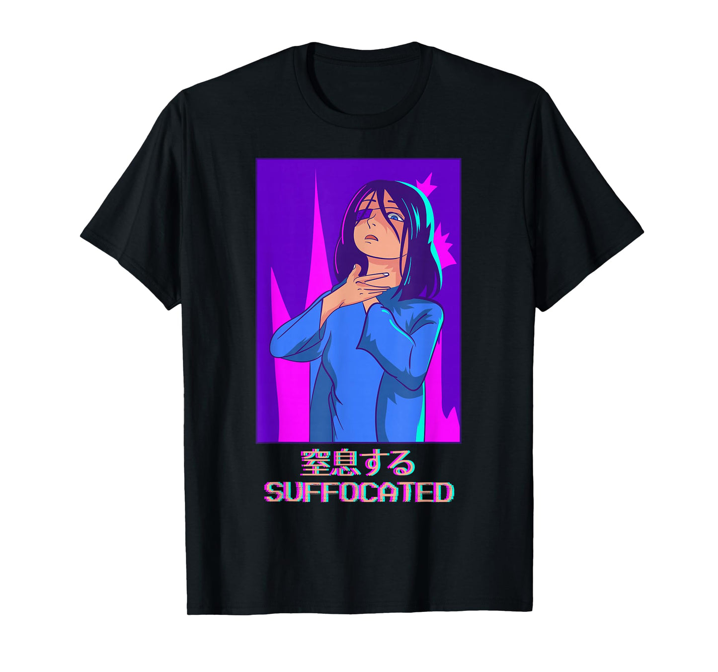 Emo Anime Goth Japanese T-Shirt - Casual Everyday Wear for Adults - T-Shirt, Sweatshirt, Hoodie