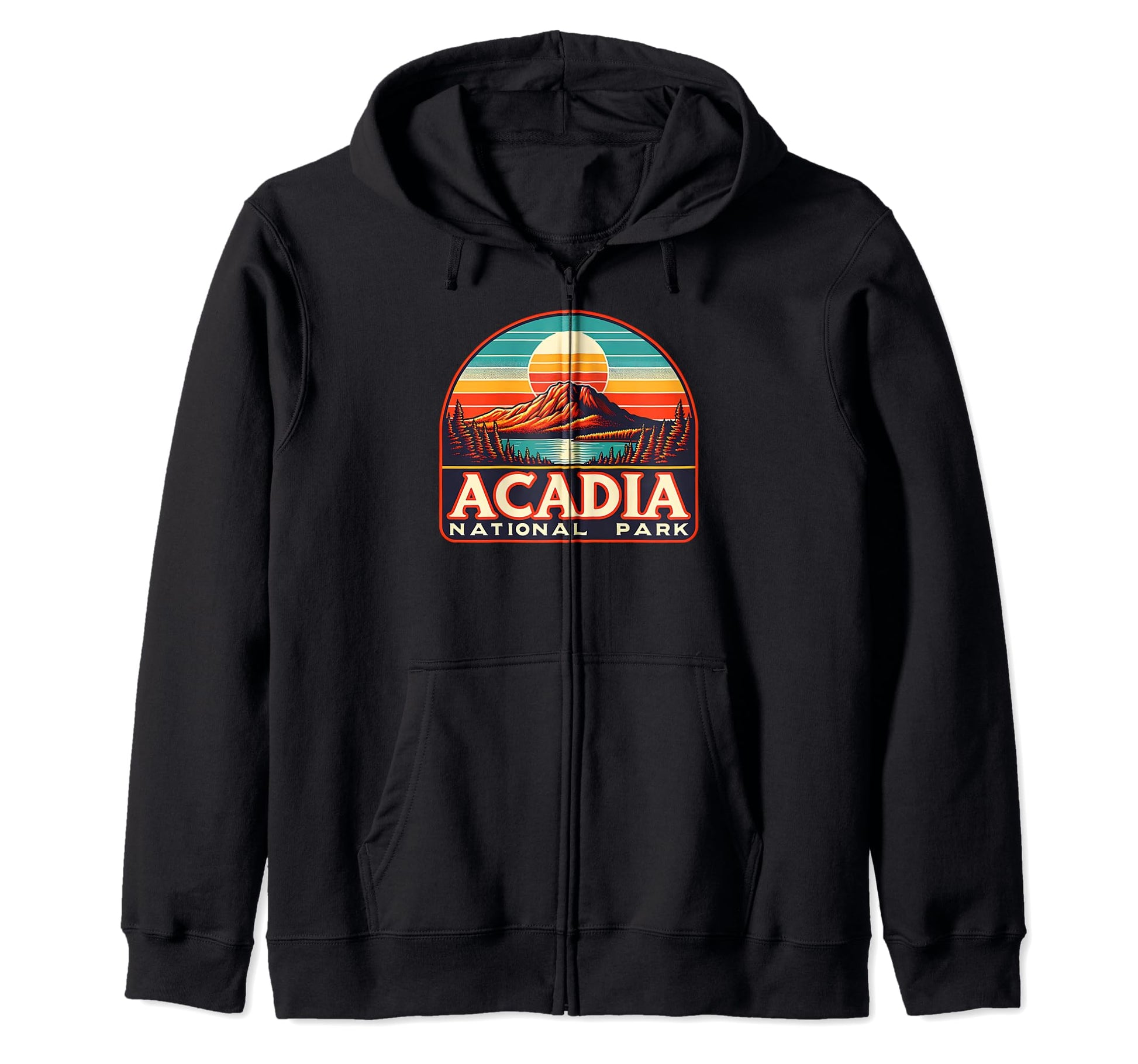 Acadia National Park Maine Usa Outdoor Hoodie - Aesthetic Graphic Men Women - T-Shirt, Sweatshirt, Hoodie