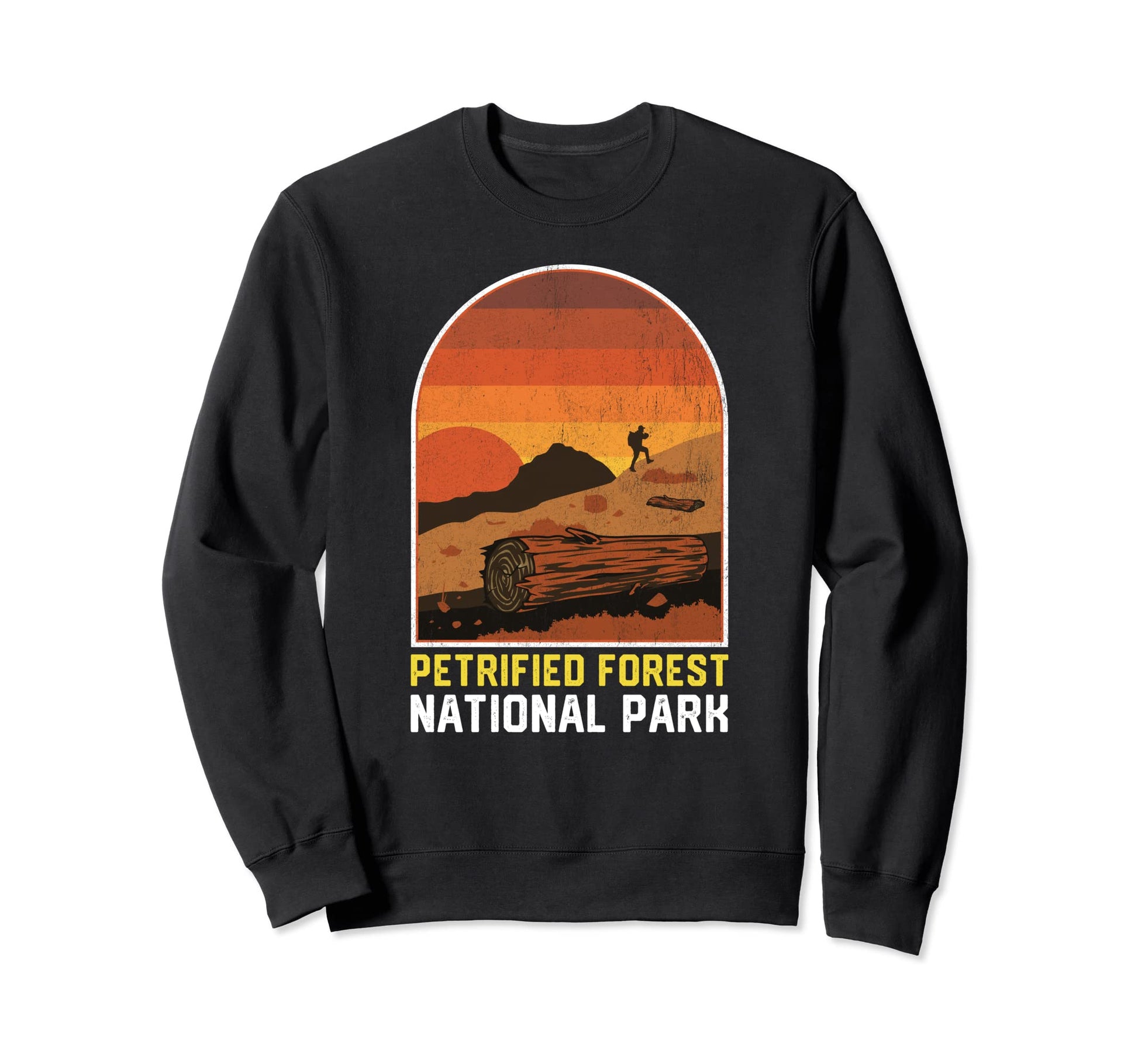 Petrified Forest National Park Sunset Sweatshirt - Streetwear Style Unisex - T-Shirt, Sweatshirt, Hoodie