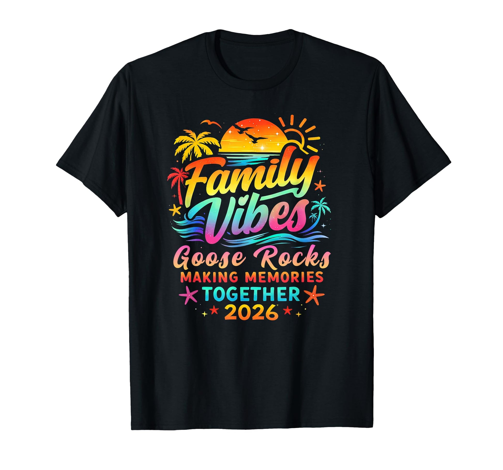 Goose Rocks Making Memories Family T-Shirt - Aesthetic Graphic Unisex - T-Shirt, Sweatshirt, Hoodie
