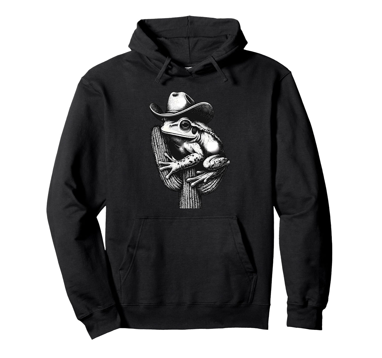 Frog Cowboy Rodeo Cowgirl Toad Western Hoodie - Novelty Apparel Men Women - T-Shirt, Sweatshirt, Hoodie