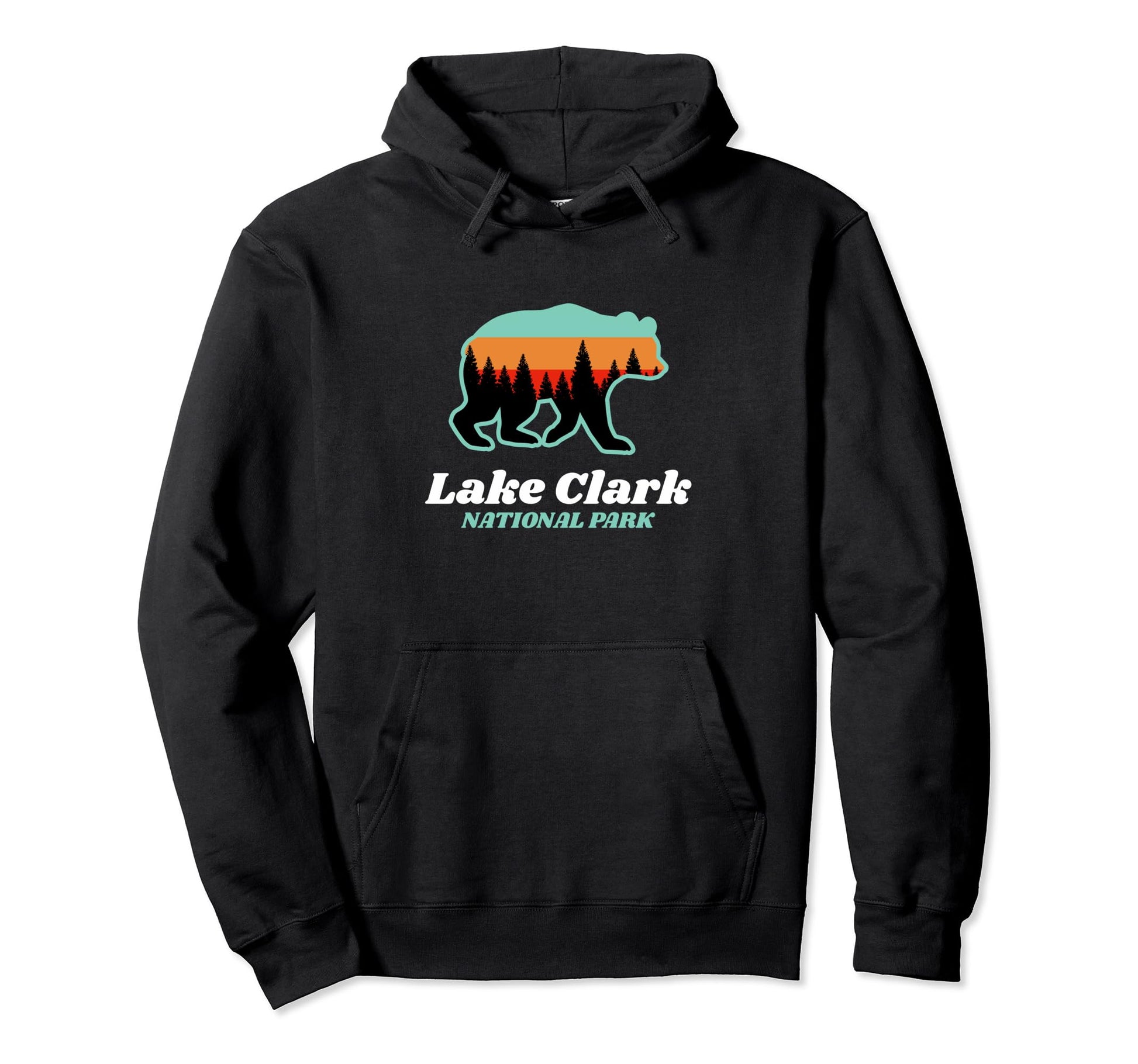 Lake Clark National Park Alaska Hoodie - Aesthetic Graphic Men Women - T-Shirt, Sweatshirt, Hoodie