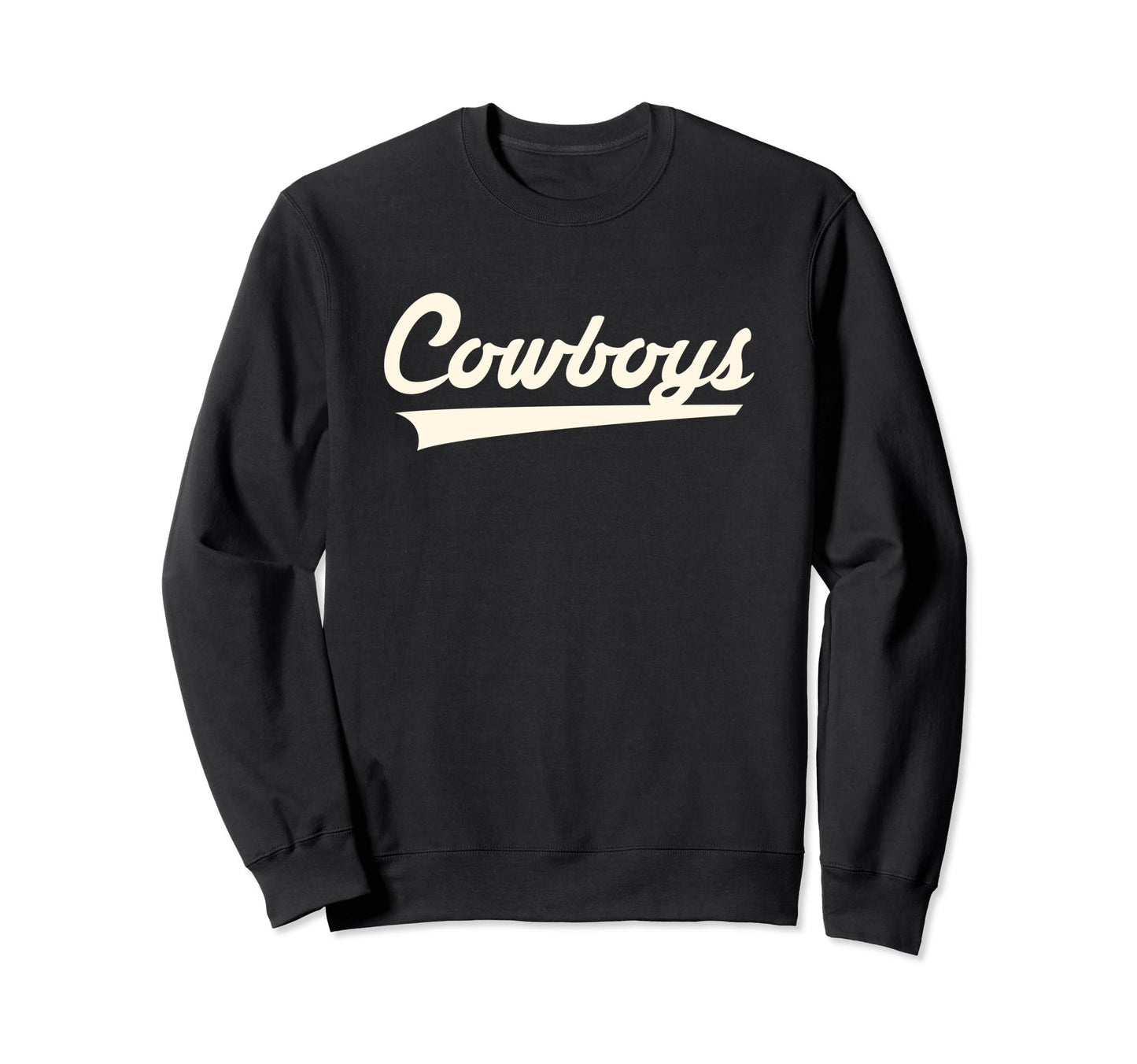 Cowboys Swoosh West Sweatshirt - Unique Graphic for Adults - T-Shirt, Sweatshirt, Hoodie