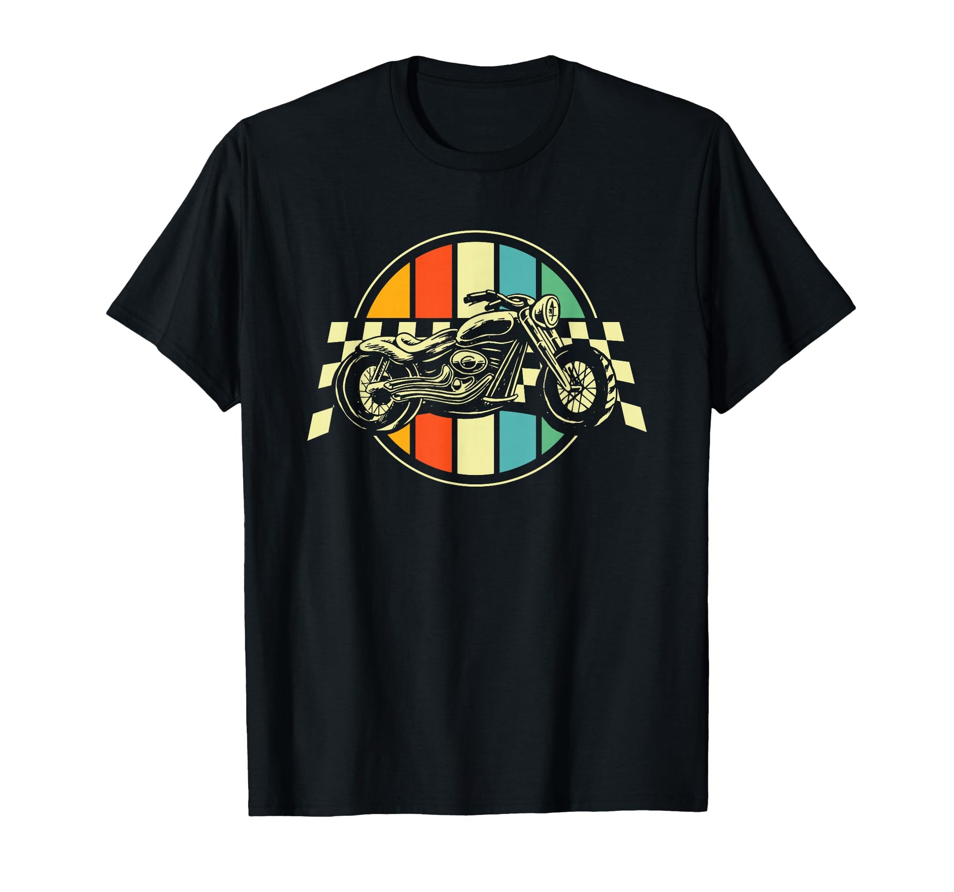 Biker Motorbike Motorbiker Motorcycle T-Shirt - Custom Art Print Unisex - T-Shirt, Sweatshirt, Hoodie