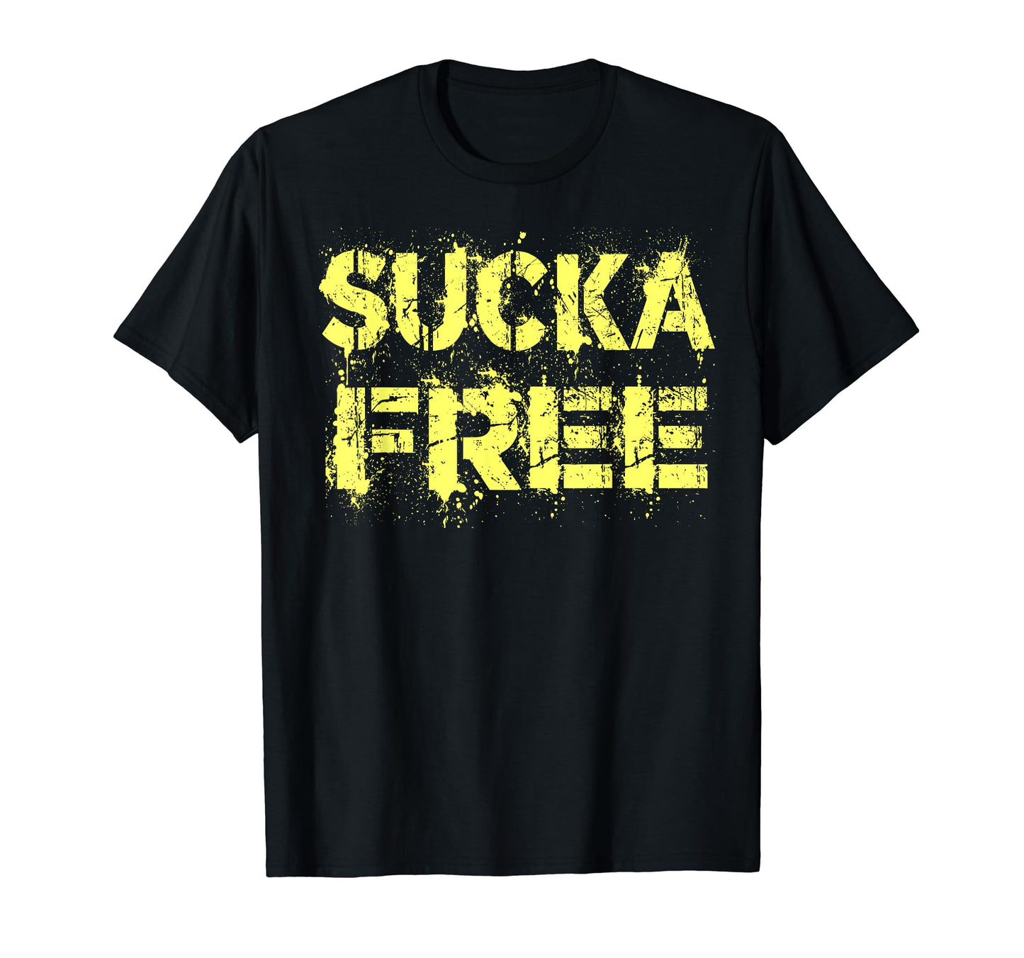 Hip Hop Fresh Sucka Free Old School Slang T-Shirt - Graphic Print Unisex - T-Shirt, Sweatshirt, Hoodie