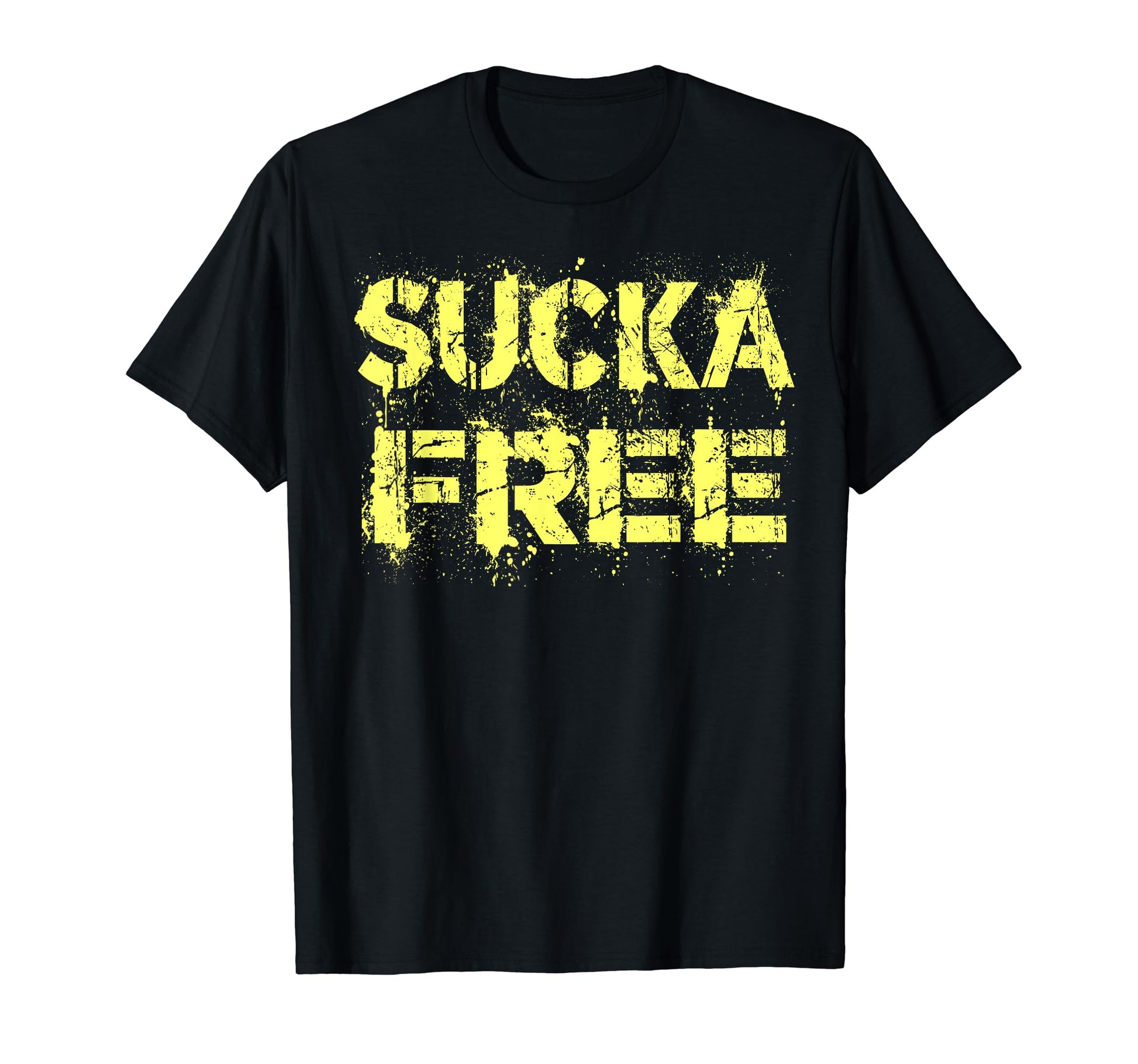 Hip Hop Fresh Sucka Free Old School Slang T-Shirt - Graphic Print Unisex - T-Shirt, Sweatshirt, Hoodie