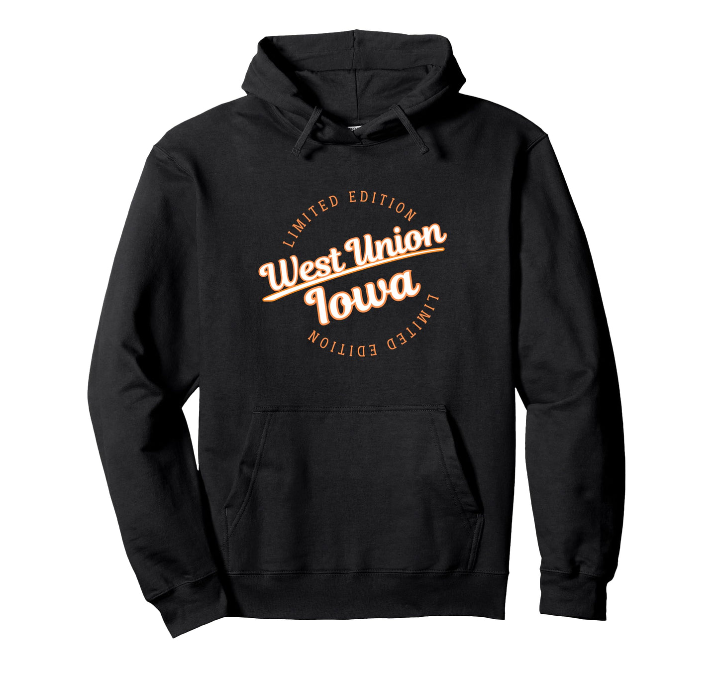 Athletic West Union Ia Hoodie - Unique Graphic Unisex - T-Shirt, Sweatshirt, Hoodie