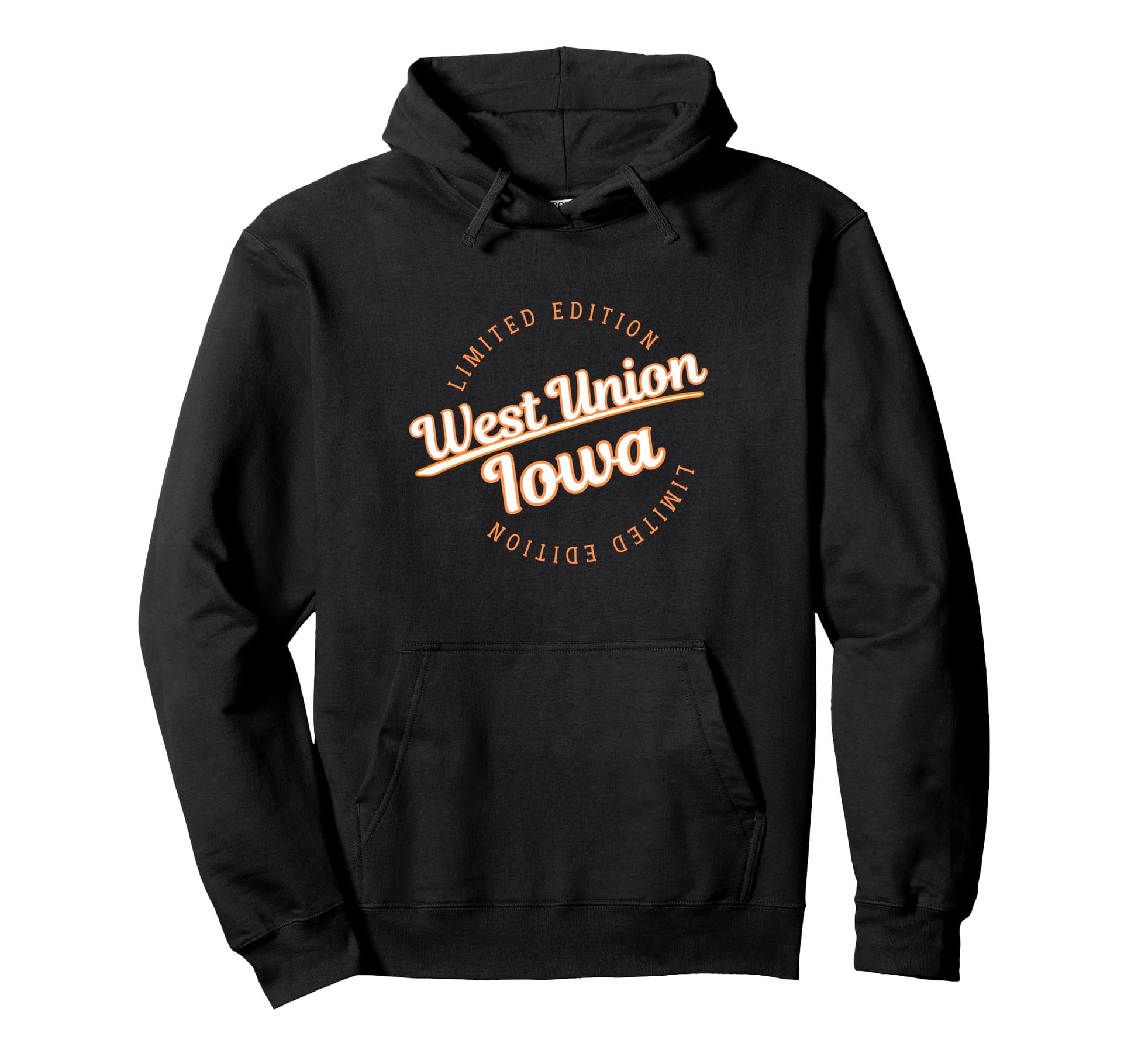 Athletic West Union Ia Hoodie - Unique Graphic Unisex - T-Shirt, Sweatshirt, Hoodie