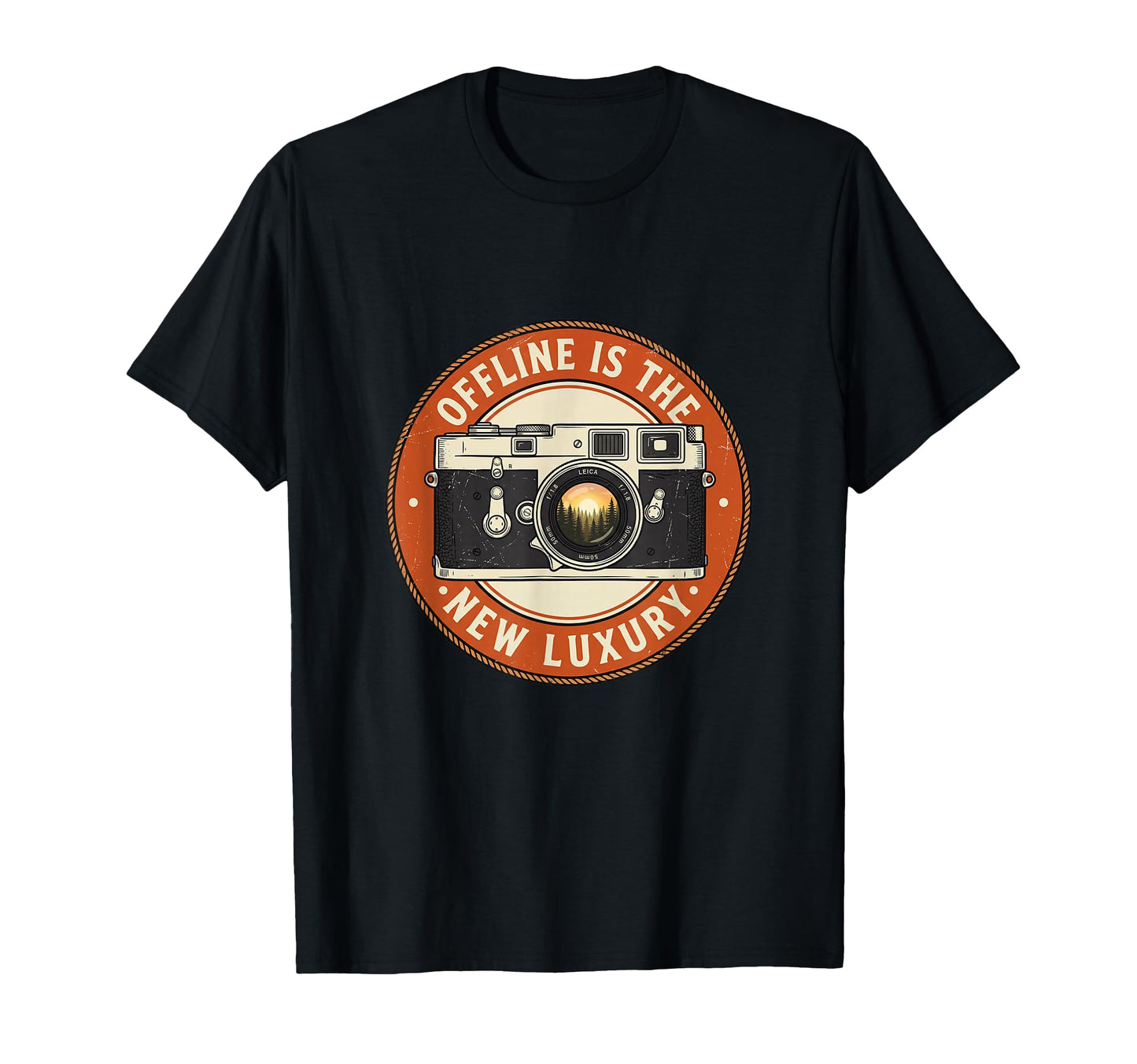 Offline Is New Luxury Camera Digital T-Shirt - Fun Novelty Design Unisex - T-Shirt, Sweatshirt, Hoodie