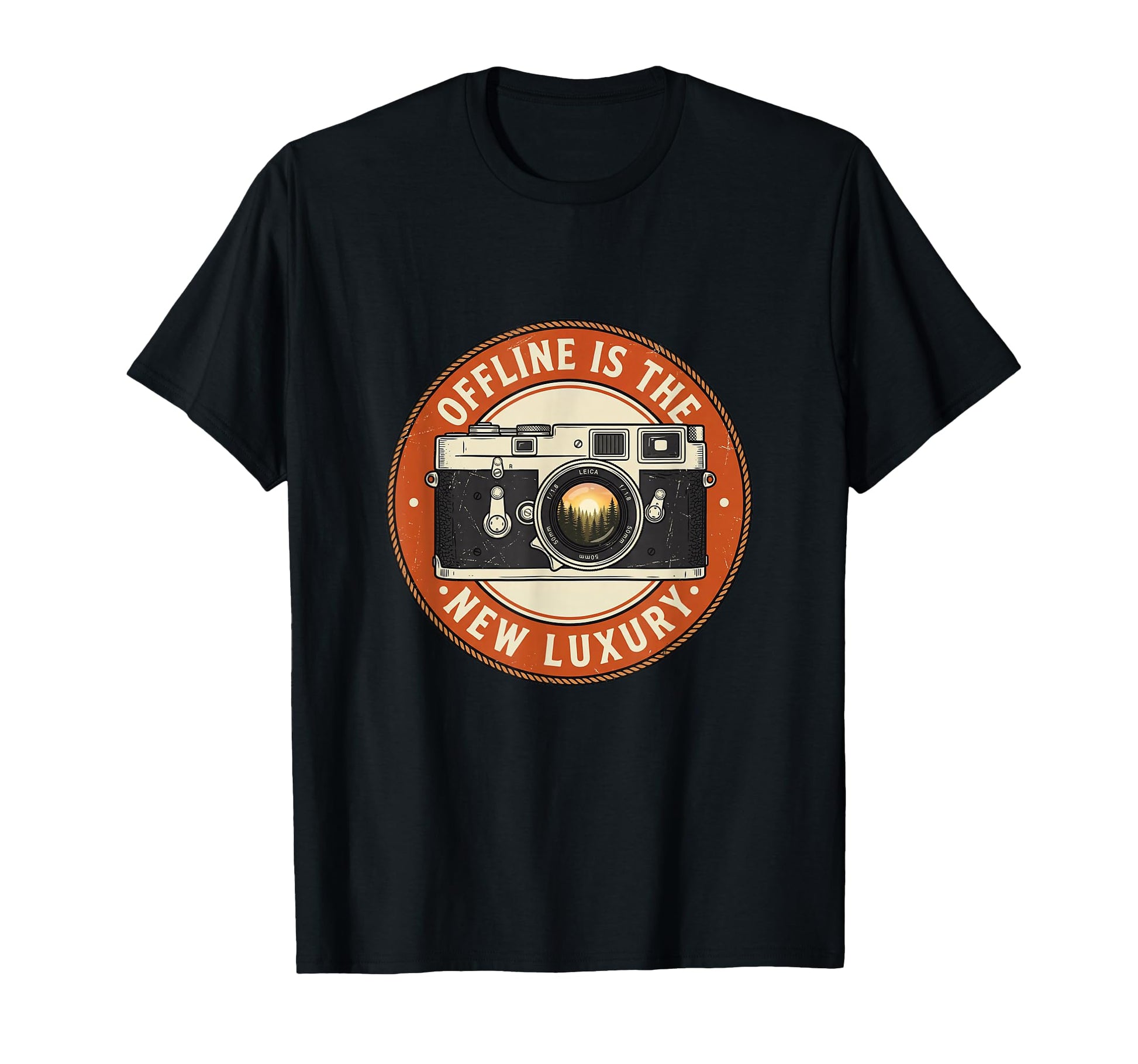 Offline Is New Luxury Camera Digital T-Shirt - Fun Novelty Design Unisex - T-Shirt, Sweatshirt, Hoodie