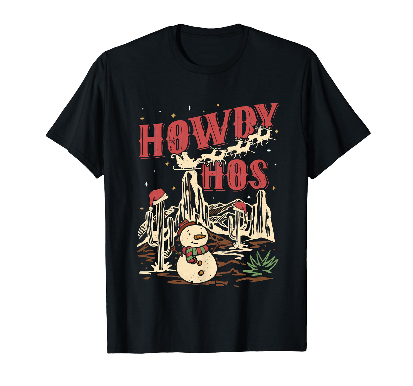 Western Cowboy Howdy T-Shirt - Graphic Print Men Women - T-Shirt, Sweatshirt, Hoodie