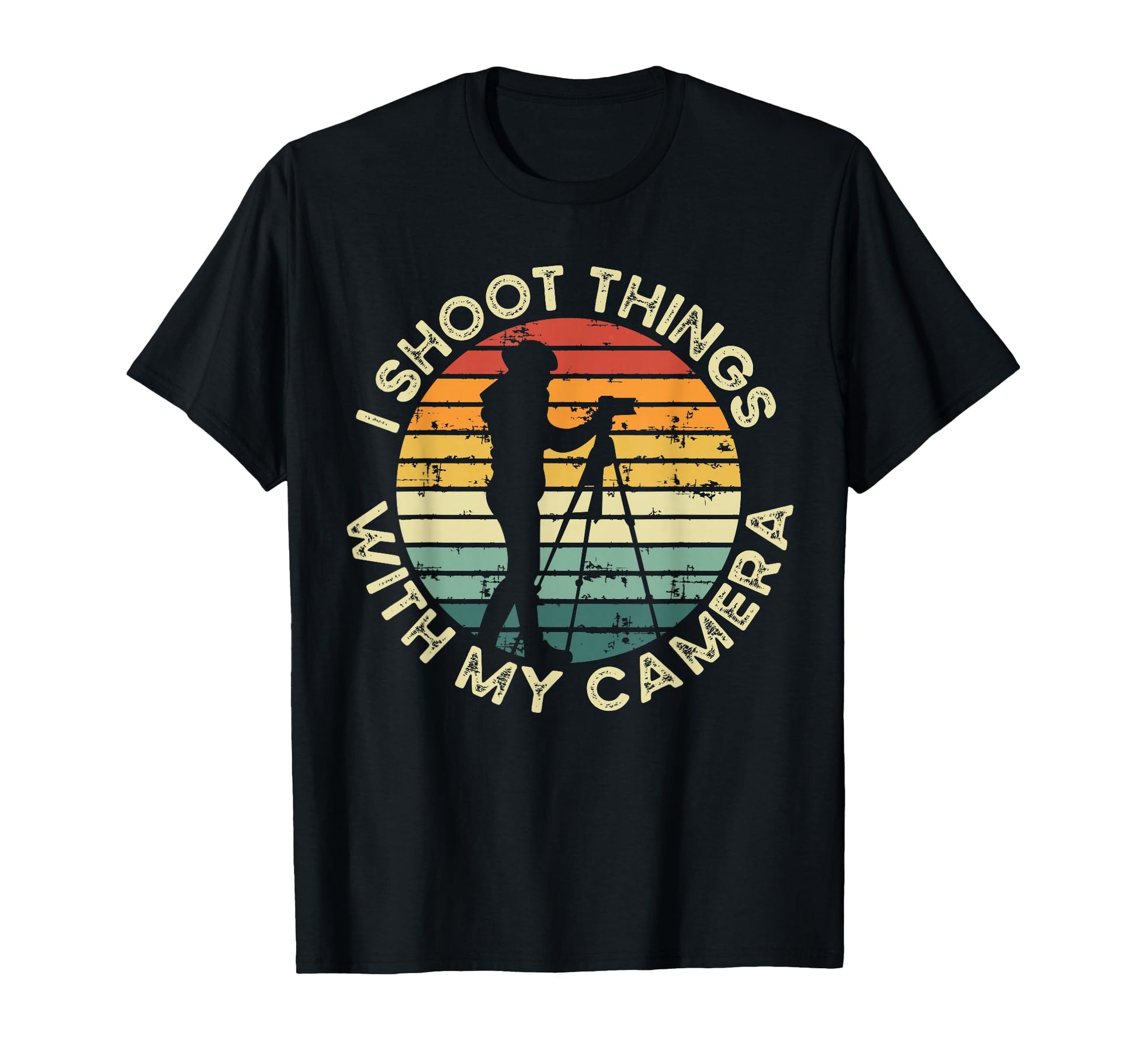 Photo Camera Photographer Flash People T-Shirt - Trendy Graphic for Adults - T-Shirt, Sweatshirt, Hoodie