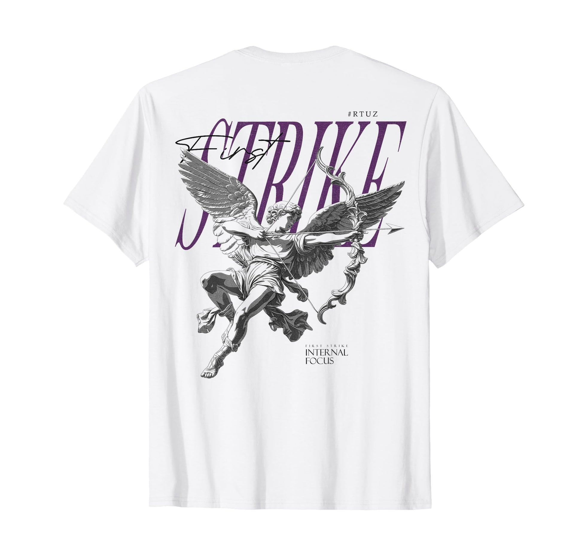 Hip Hop Edgy Urban Y2K Back T-Shirt - Custom Art Print for Adults - T-Shirt, Sweatshirt, Hoodie