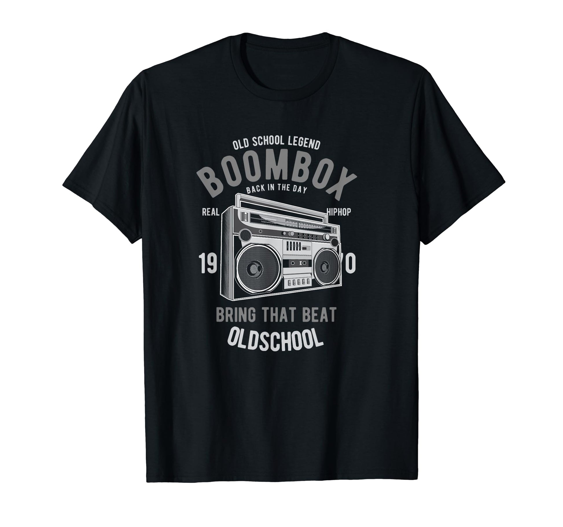 Old School Boombox Old School Hiphop T-Shirt - Streetwear Style Unisex - T-Shirt, Sweatshirt, Hoodie