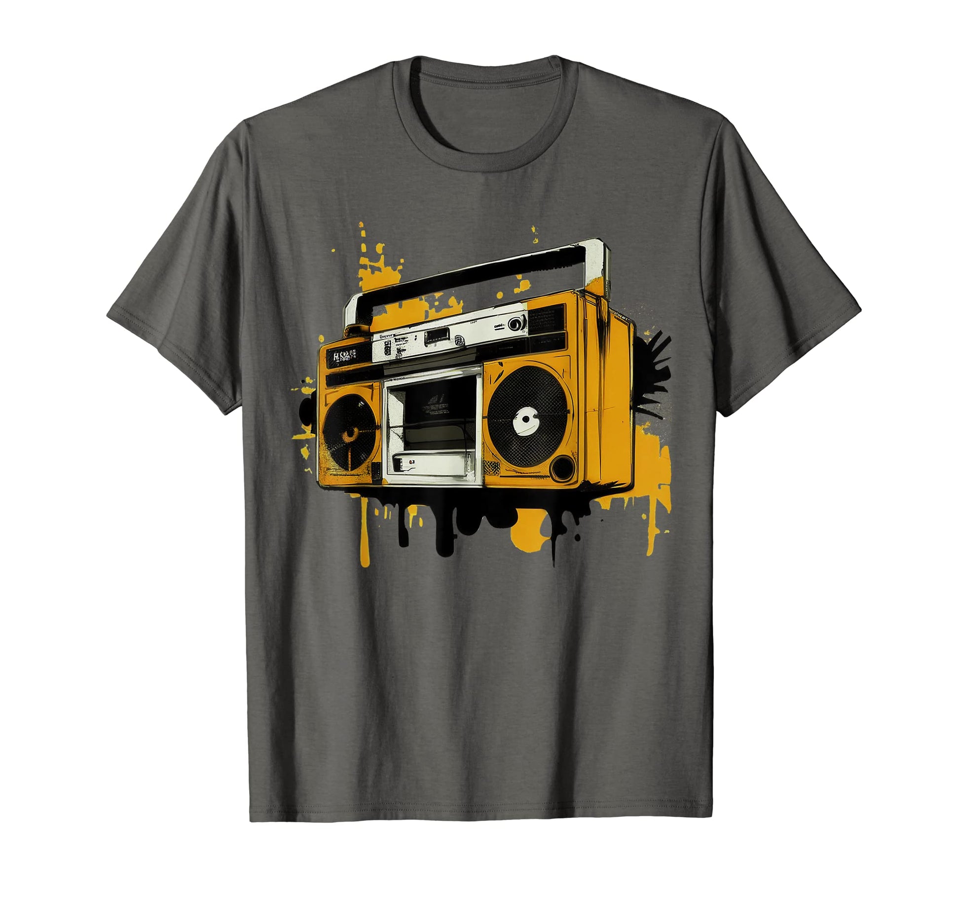 Boombox Old School Hip Hop Urban T-Shirt - Unique Graphic Unisex - T-Shirt, Sweatshirt, Hoodie