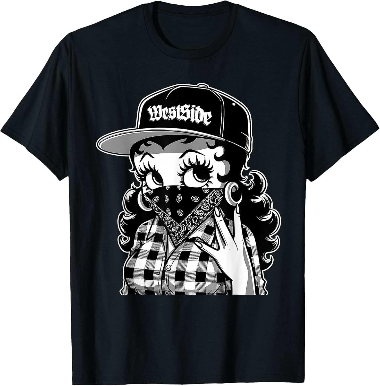 Westside Hand Sign Gang West Coast Hip Hop 90s OG - Adult & Kids T-Shirts, Sweatshirts & Hoodies apparel design preview 1