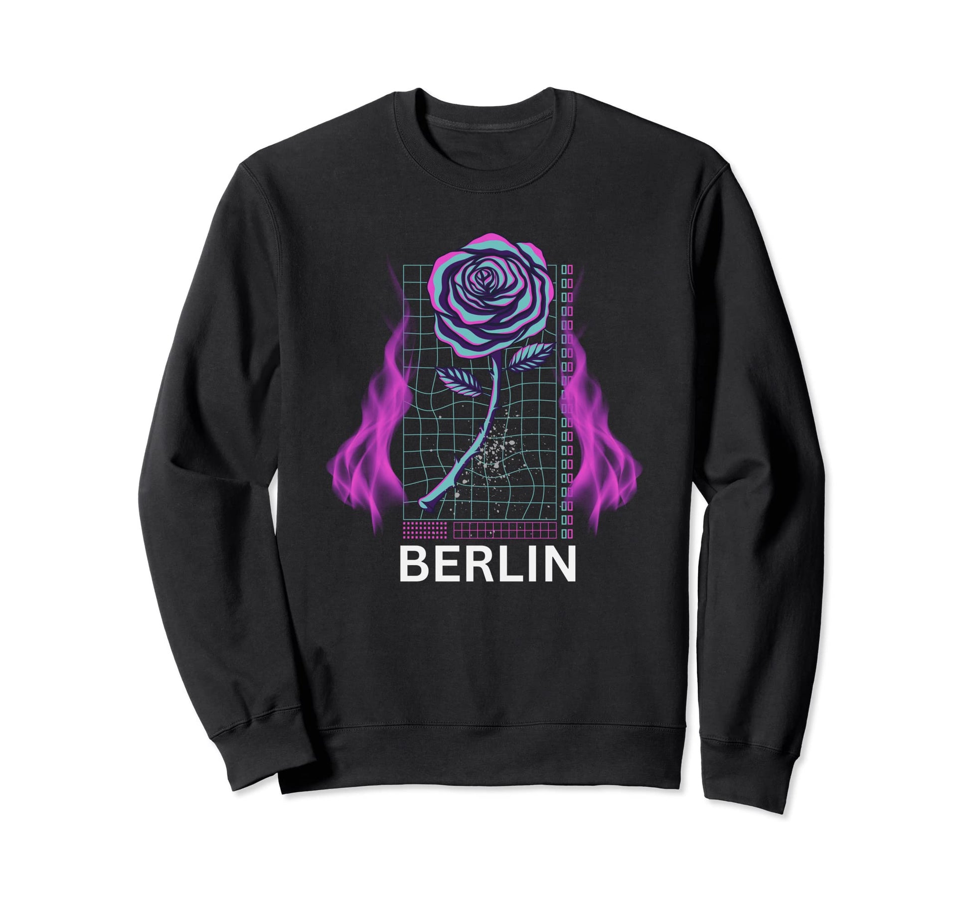 Berlin Grunge Techno Music Lofi Sweatshirt - Novelty Apparel Men Women - T-Shirt, Sweatshirt, Hoodie