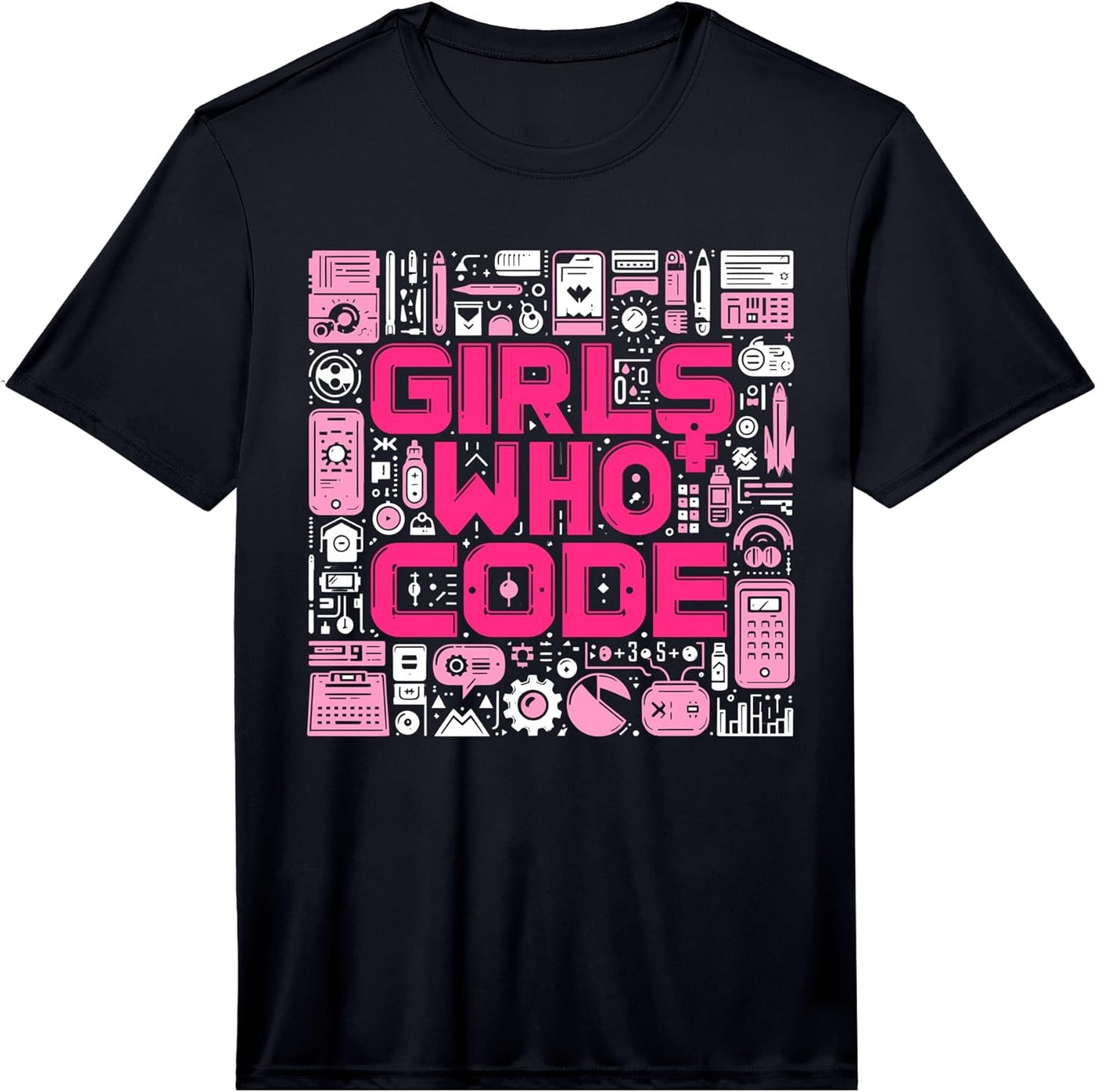 Code Like A Girl merch - Adult & Kids T-Shirts, Sweatshirts & Hoodies apparel design preview 1
