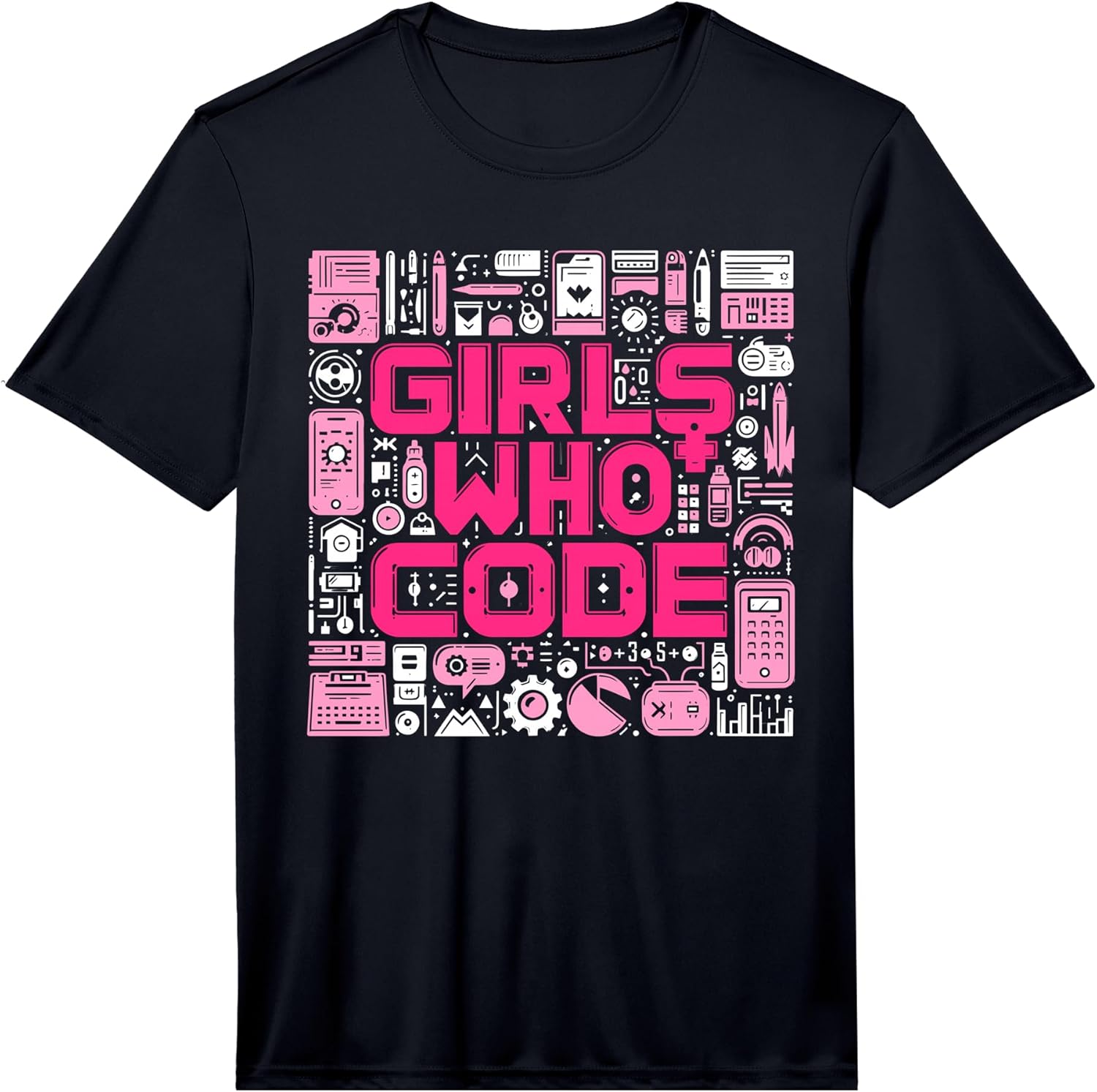 Code Like A Girl merch - Adult & Kids T-Shirts, Sweatshirts & Hoodies apparel design preview 1