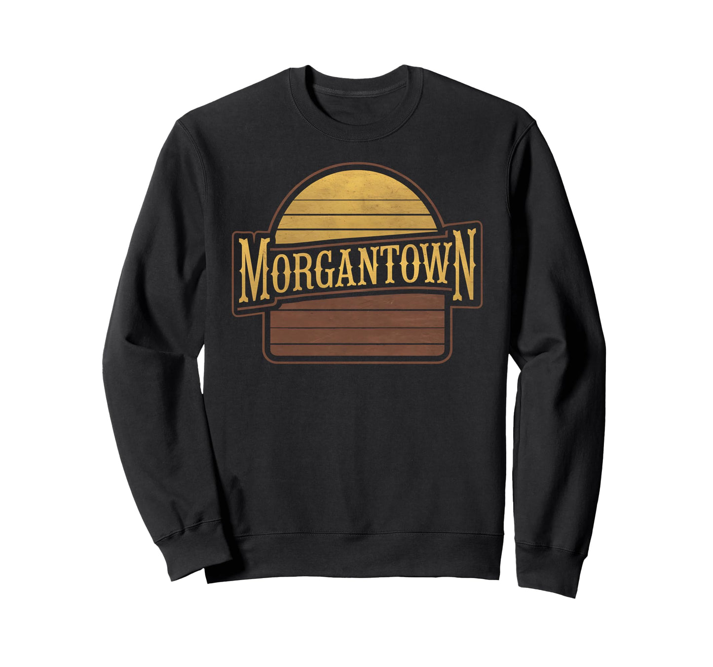 Morgantown West Virginia Sports Sweatshirt - Graphic Print for Adults - T-Shirt, Sweatshirt, Hoodie