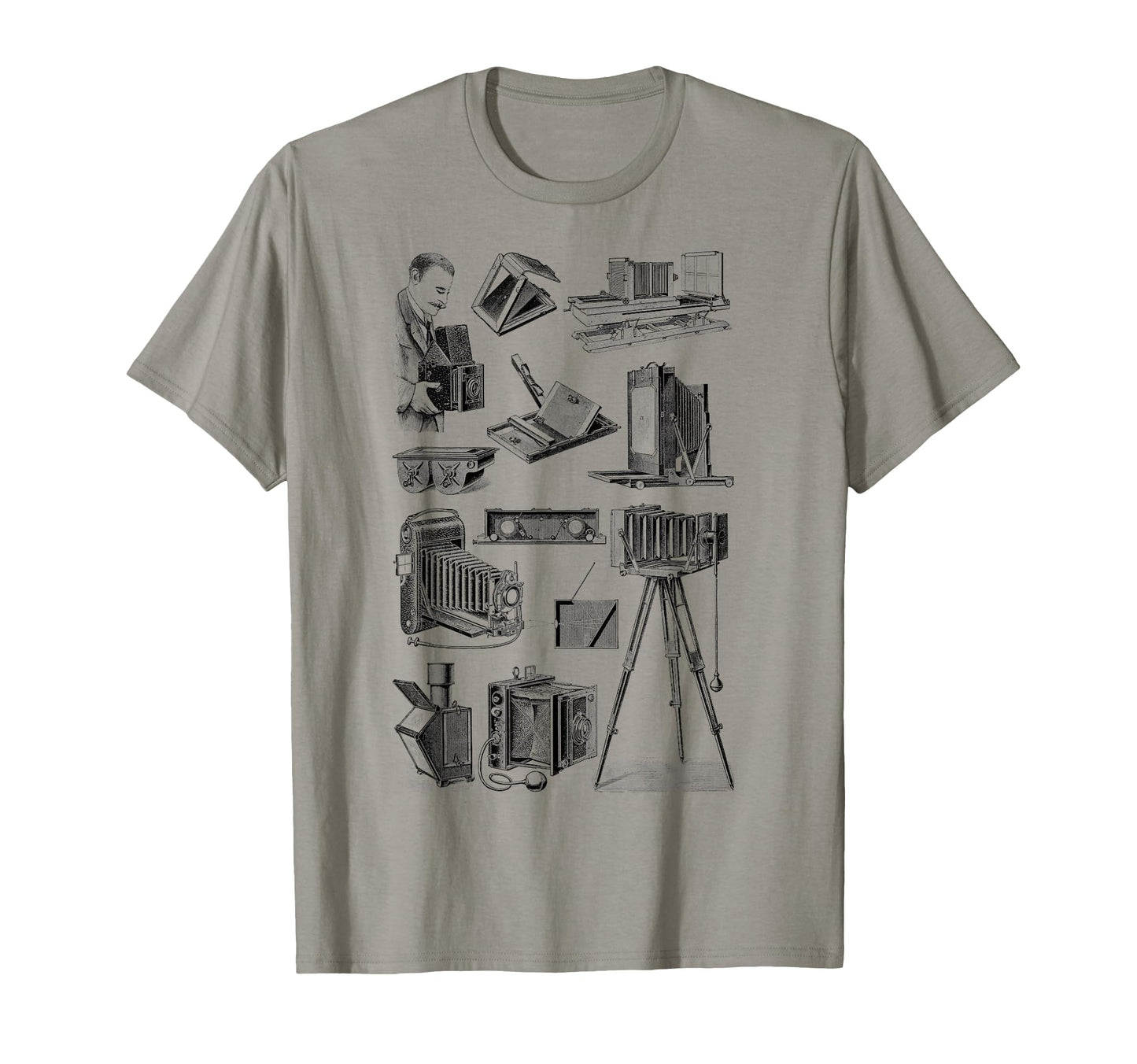 Photographer Photography Camera T-Shirt - Casual Everyday Wear Unisex - T-Shirt, Sweatshirt, Hoodie
