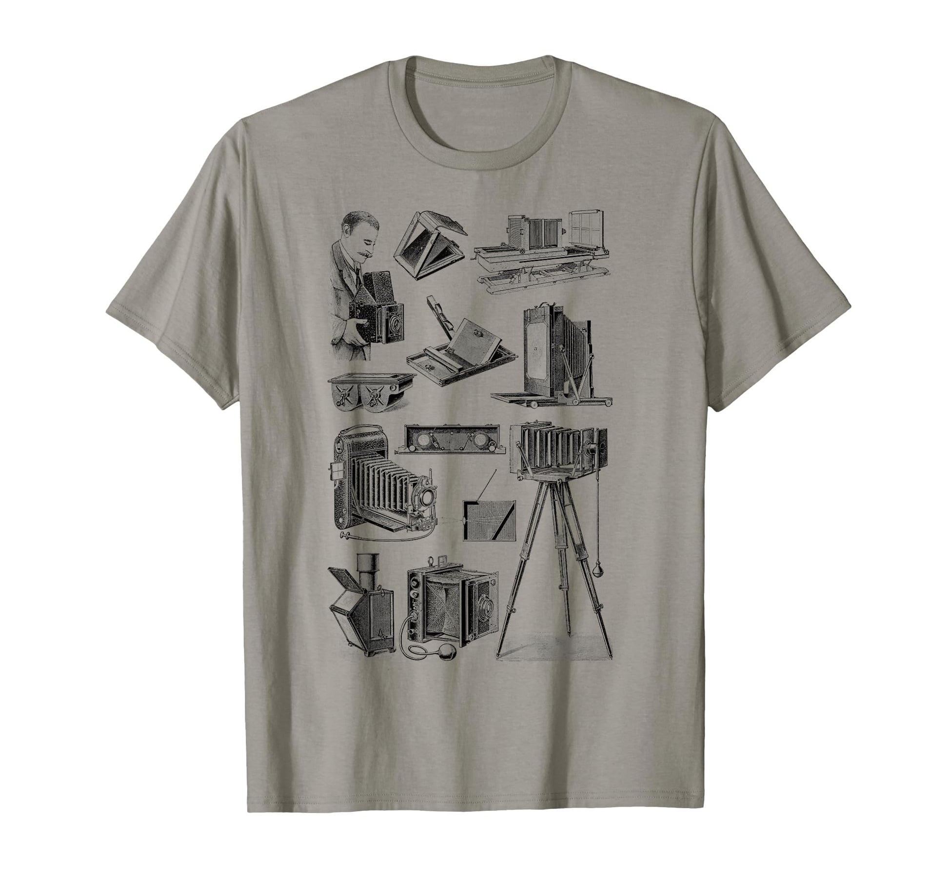 Photographer Photography Camera T-Shirt - Casual Everyday Wear Unisex - T-Shirt, Sweatshirt, Hoodie