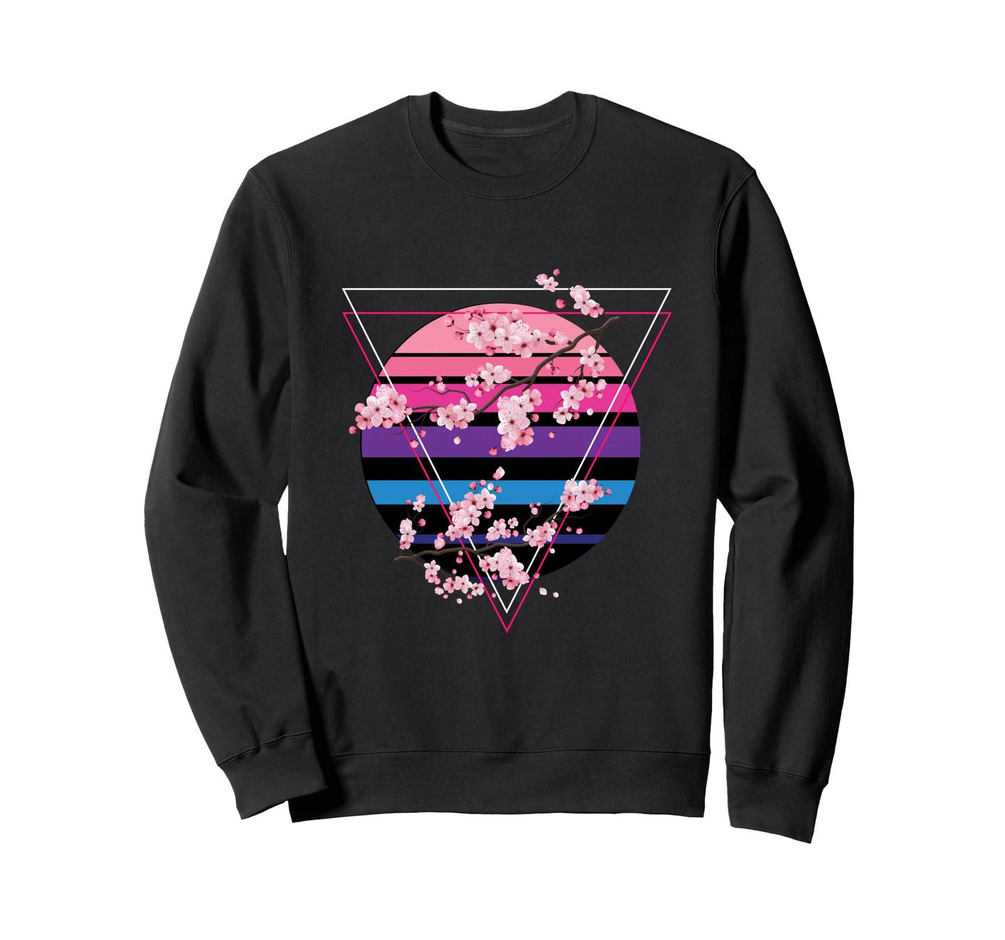 Japanese Cherry Blossom Sakura Sweatshirt - Aesthetic Graphic Unisex - T-Shirt, Sweatshirt, Hoodie