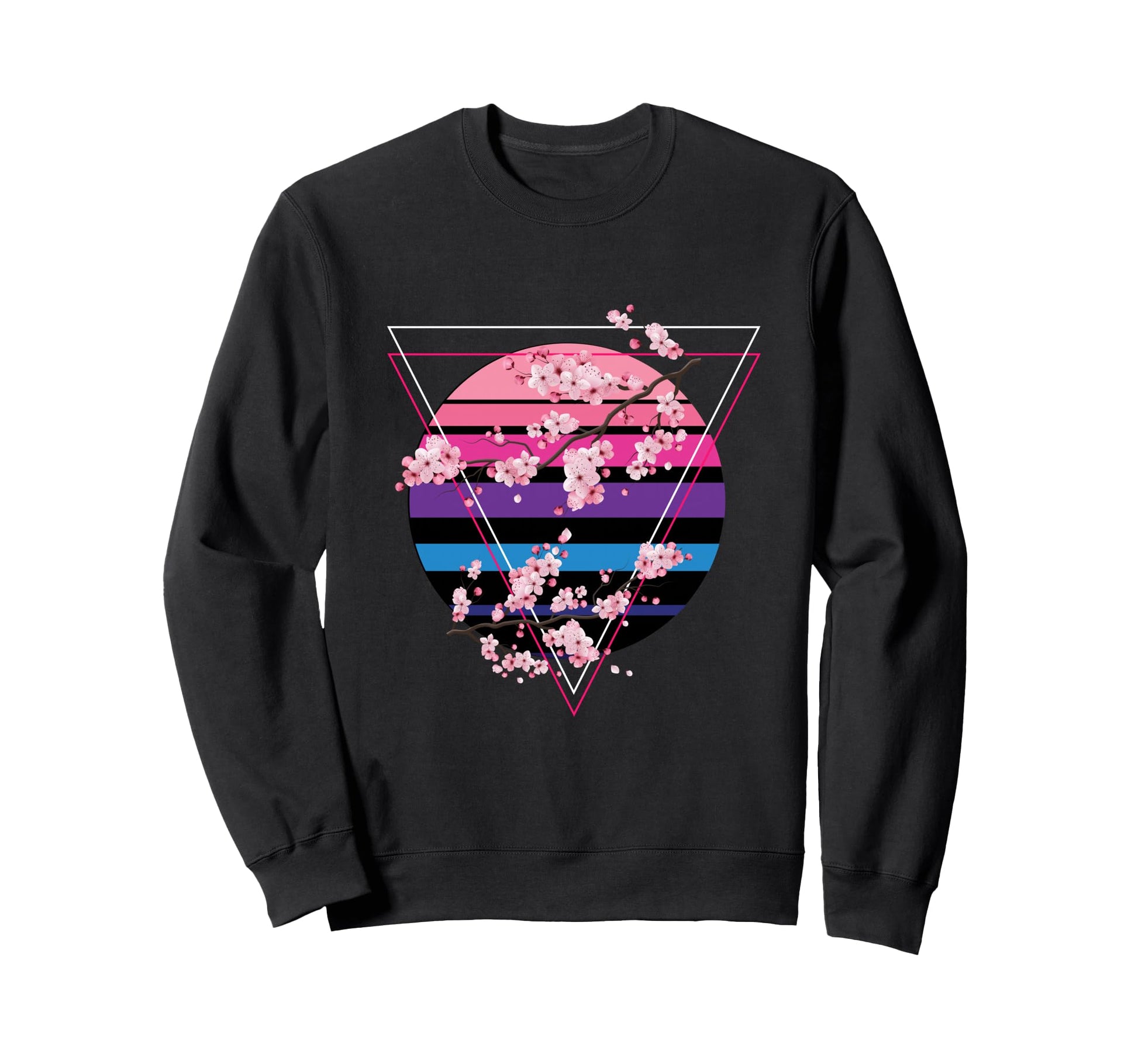 Japanese Cherry Blossom Sakura Sweatshirt - Aesthetic Graphic Unisex - T-Shirt, Sweatshirt, Hoodie