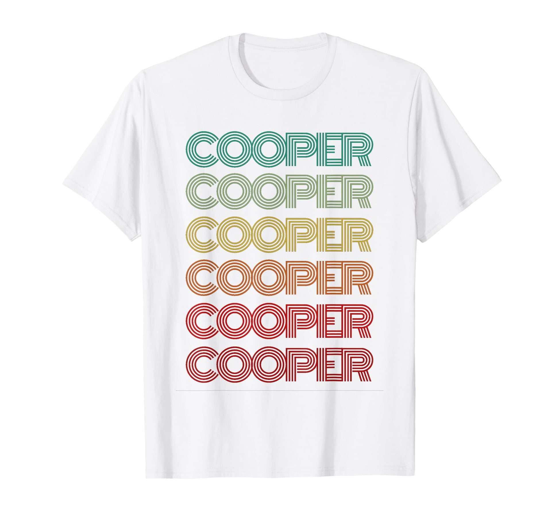 First Name Cooper Personalized Birthday T-Shirt - Trendy Graphic Unisex - T-Shirt, Sweatshirt, Hoodie