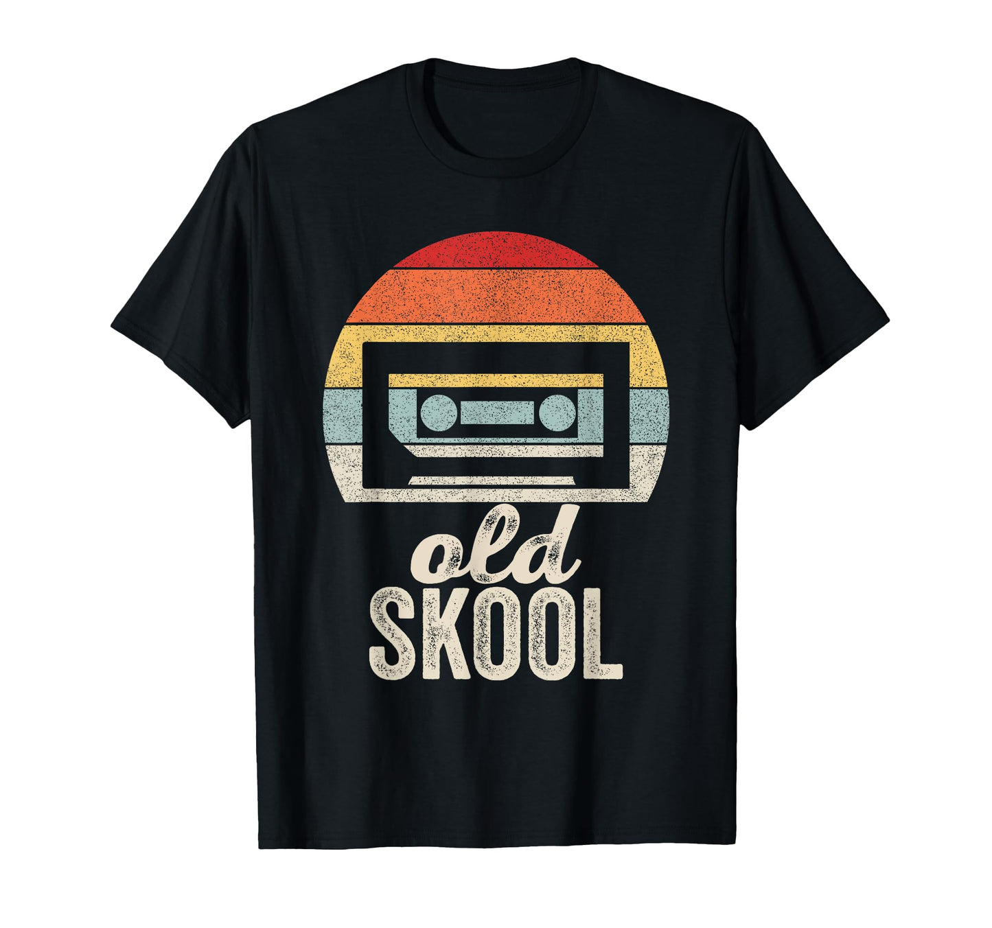 Cassette Tape Old School Music Hip Hop T-Shirt - Graphic Print Men Women - T-Shirt, Sweatshirt, Hoodie
