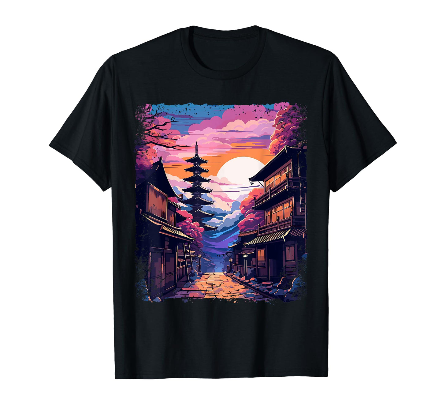 Japanese Alps Takayama Village Japan T-Shirt - Novelty Apparel Unisex - T-Shirt, Sweatshirt, Hoodie