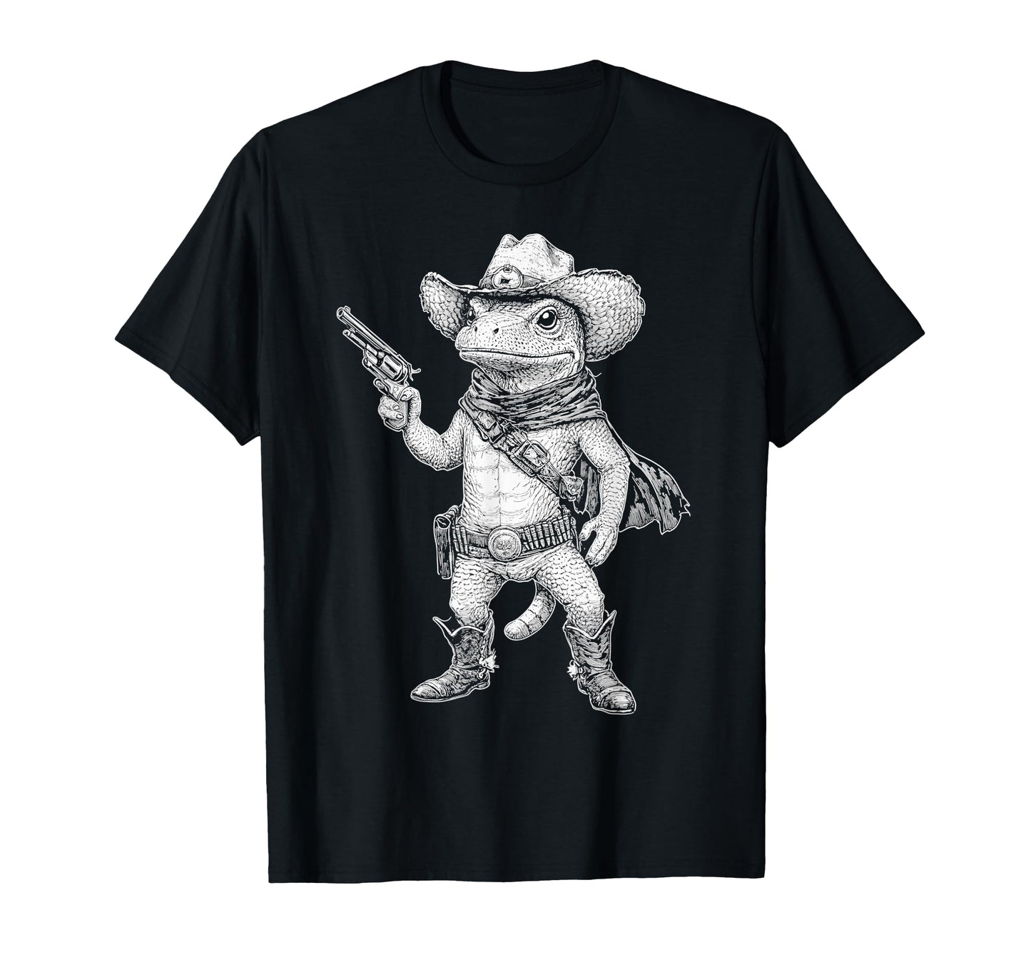 Tiger Salamander Cowboy Western T-Shirt - Streetwear Style Unisex - T-Shirt, Sweatshirt, Hoodie