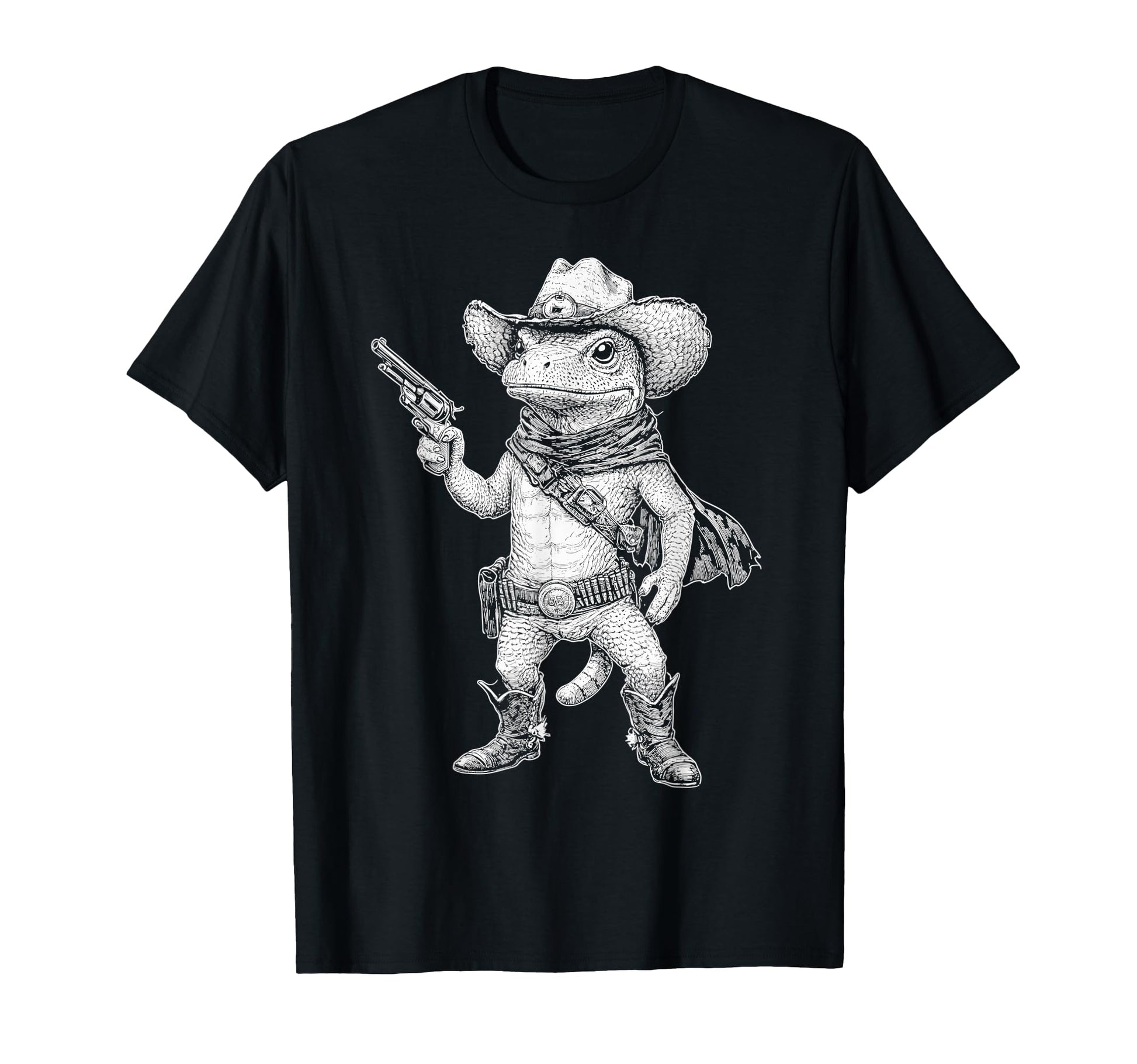 Tiger Salamander Cowboy Western T-Shirt - Streetwear Style Unisex - T-Shirt, Sweatshirt, Hoodie
