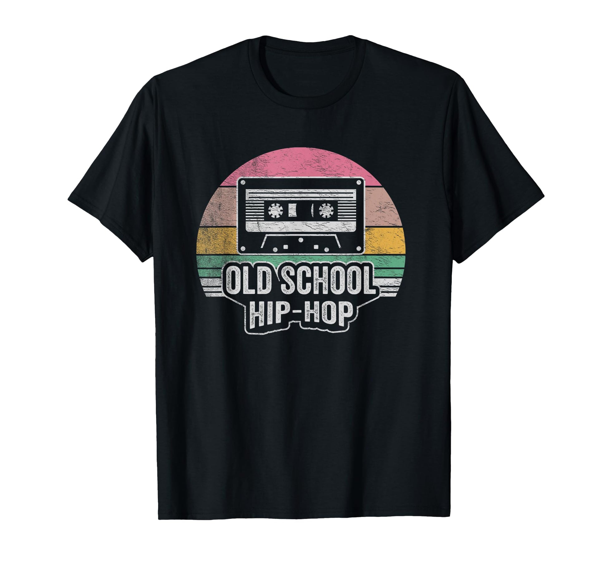 Old School Hip Hop Music Cassette Tape T-Shirt - Novelty Apparel Unisex - T-Shirt, Sweatshirt, Hoodie